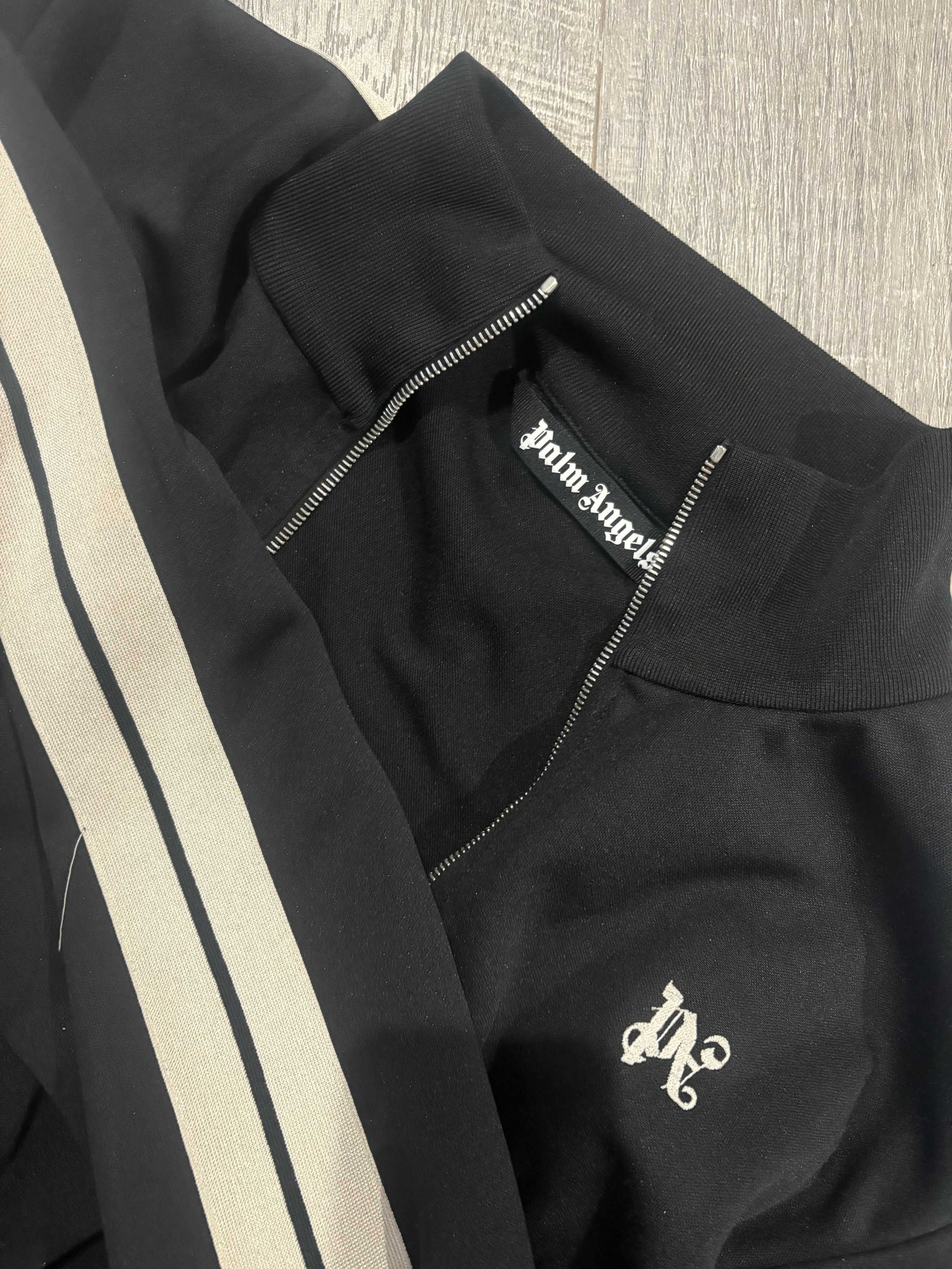Palm Angels Palm angels monogram track jacket Size US XL / EU 56 / 4 - 3 Thumbnail