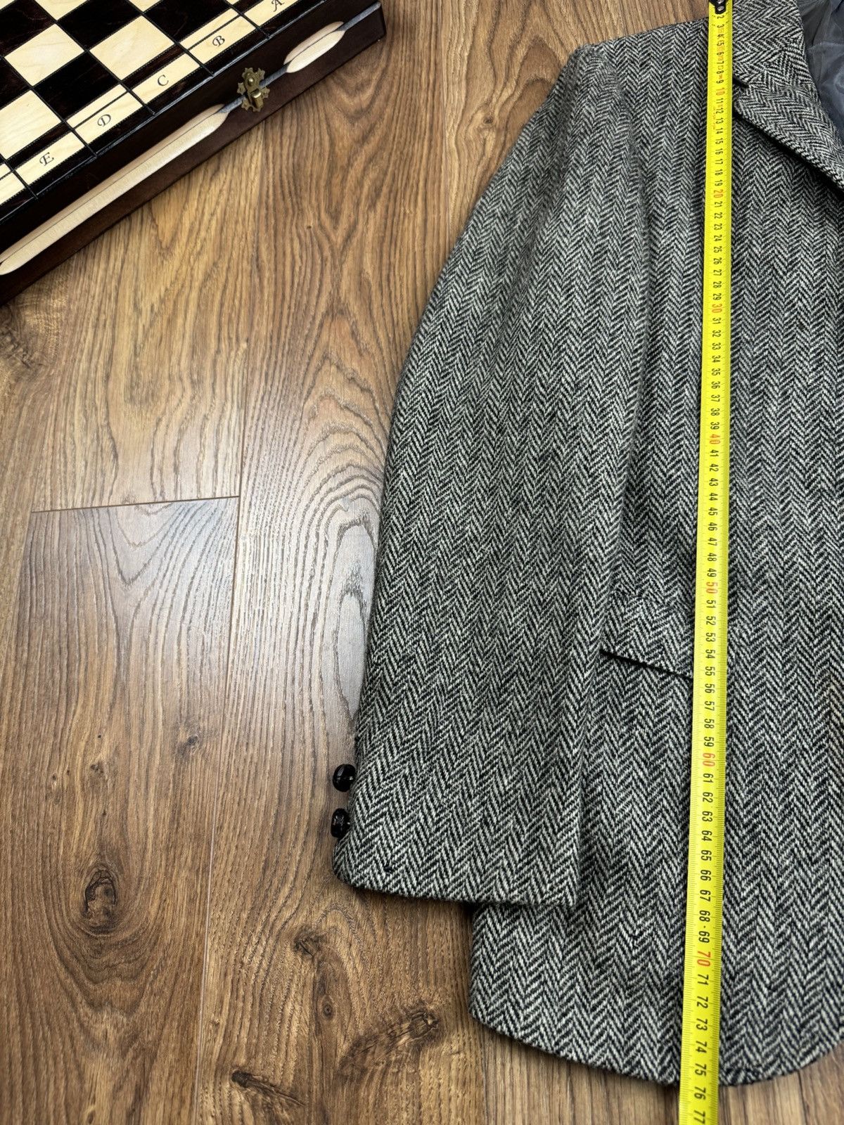 Harris Tweed Vintage wool blazer Harris Tweed original luxury item Size 40R - 6 Thumbnail