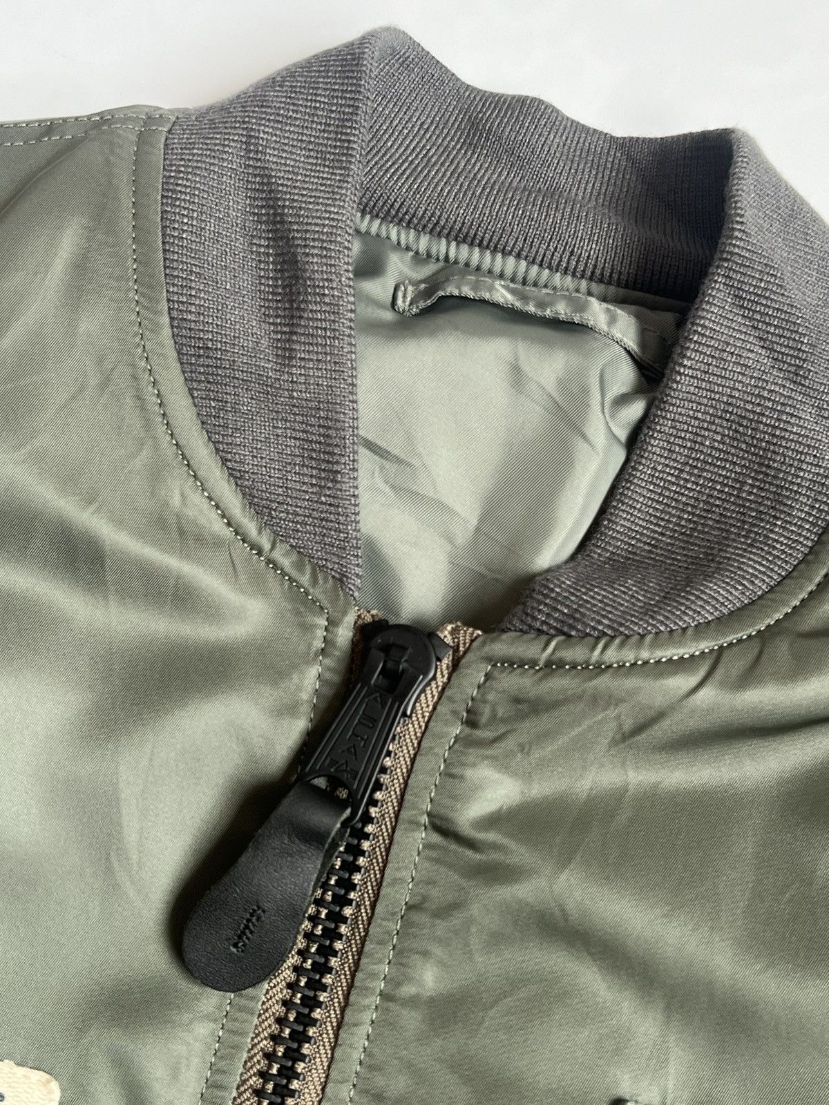 Alpha Industries Vintage Alpha Industries Knoxville Military Bomber Jacket Size US XL / EU 56 / 4 - 4 Thumbnail