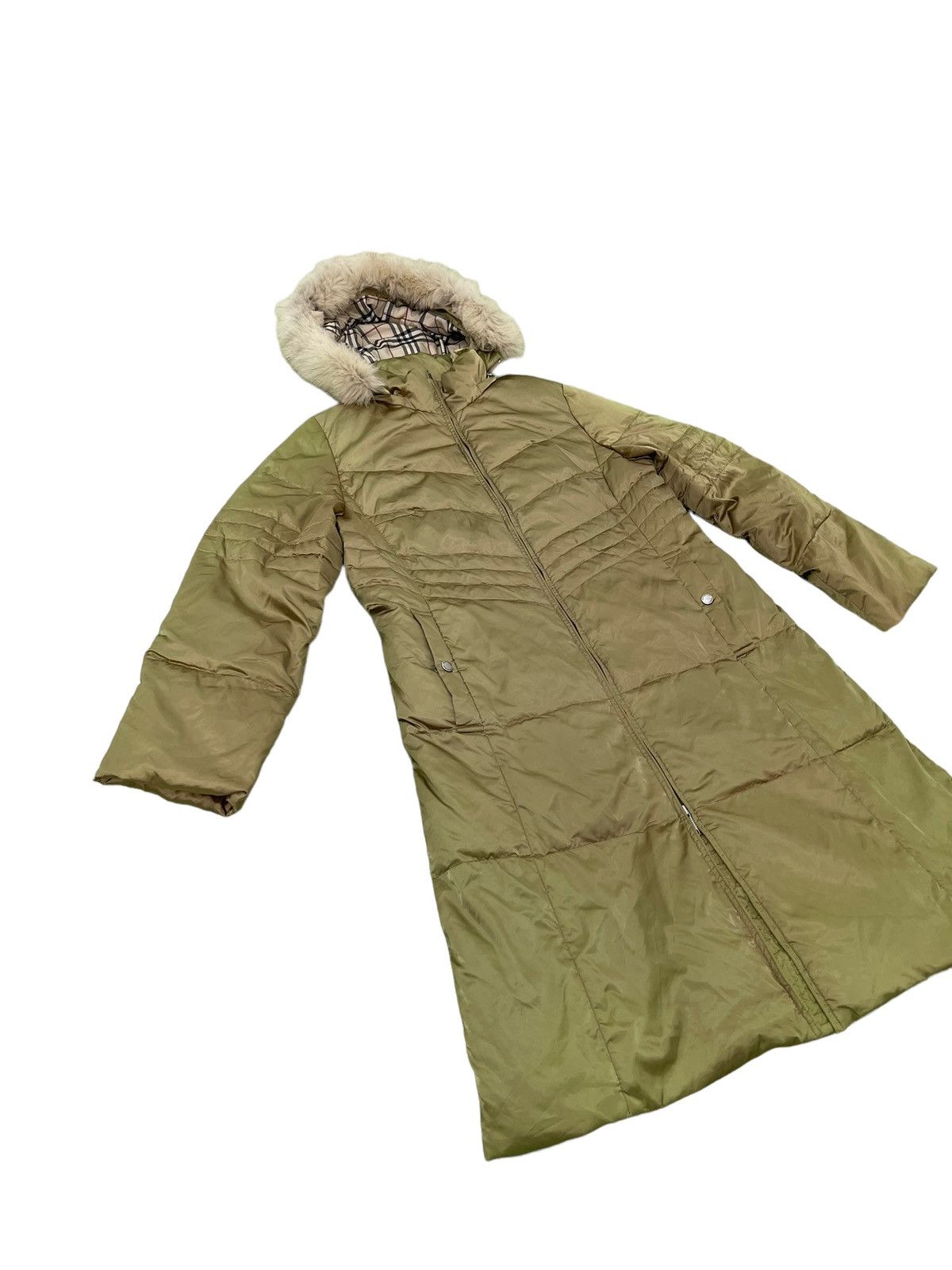 Burberry Fur Hoodie Down Parka Burberry London Beauty Sun Faded 5🟩3 Size US M / EU 48-50 / 2 - 5 Thumbnail