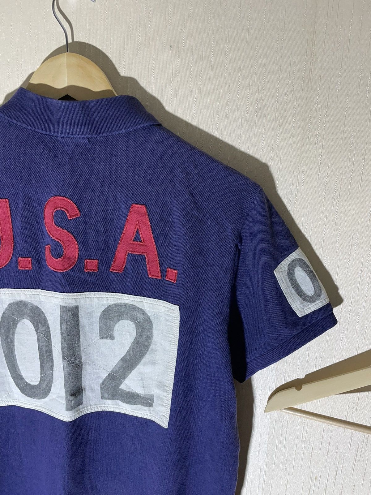 Polo Ralph Lauren × Vintage Polo Ralph Lauren USA vintage polo shirt 90s Size US M / EU 48-50 / 2 - 13 Thumbnail