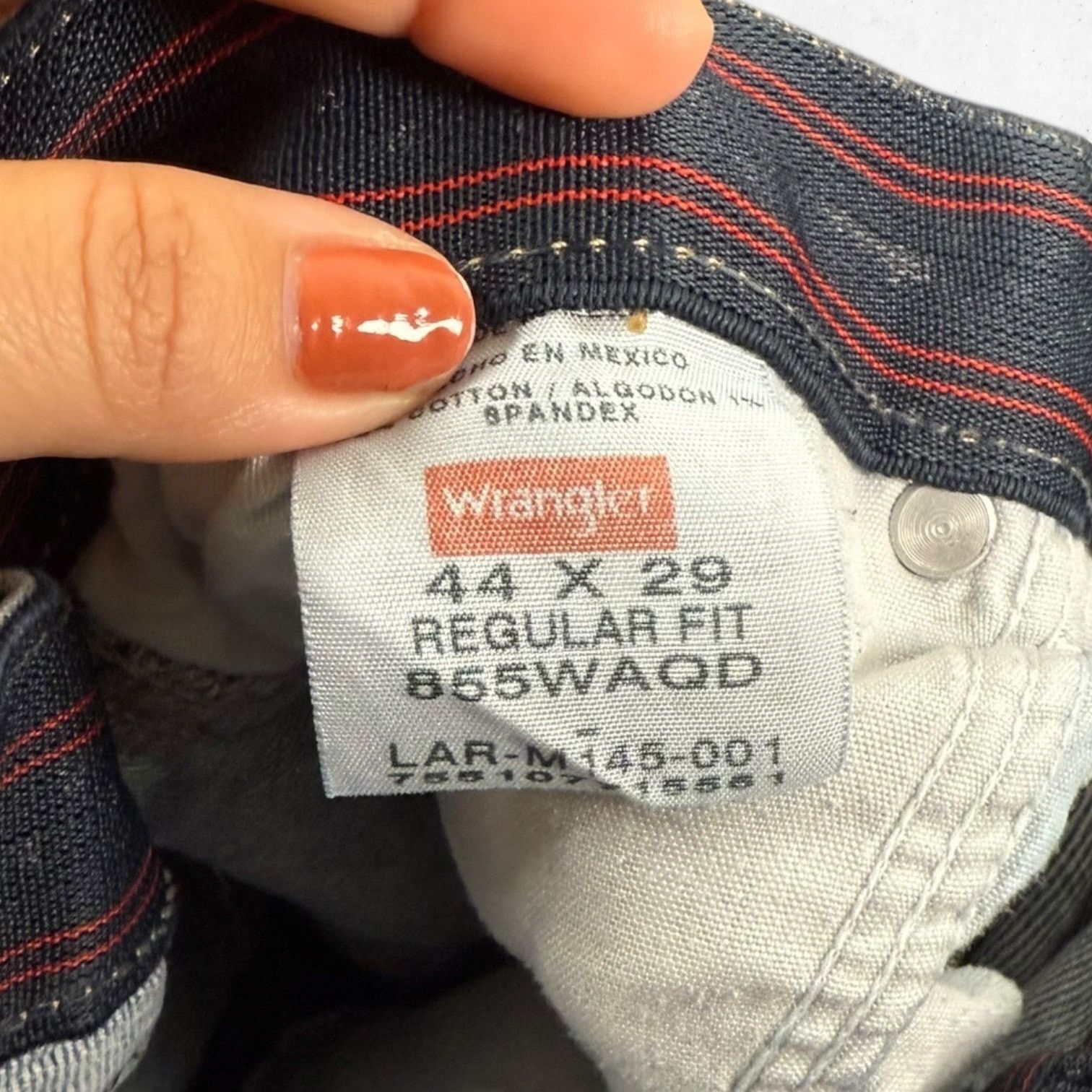 Wrangler Wrangler 2 Work Jeans Men's 44 x 29 Denim Fair Condition Size US 44 / EU 60 - 3 Thumbnail