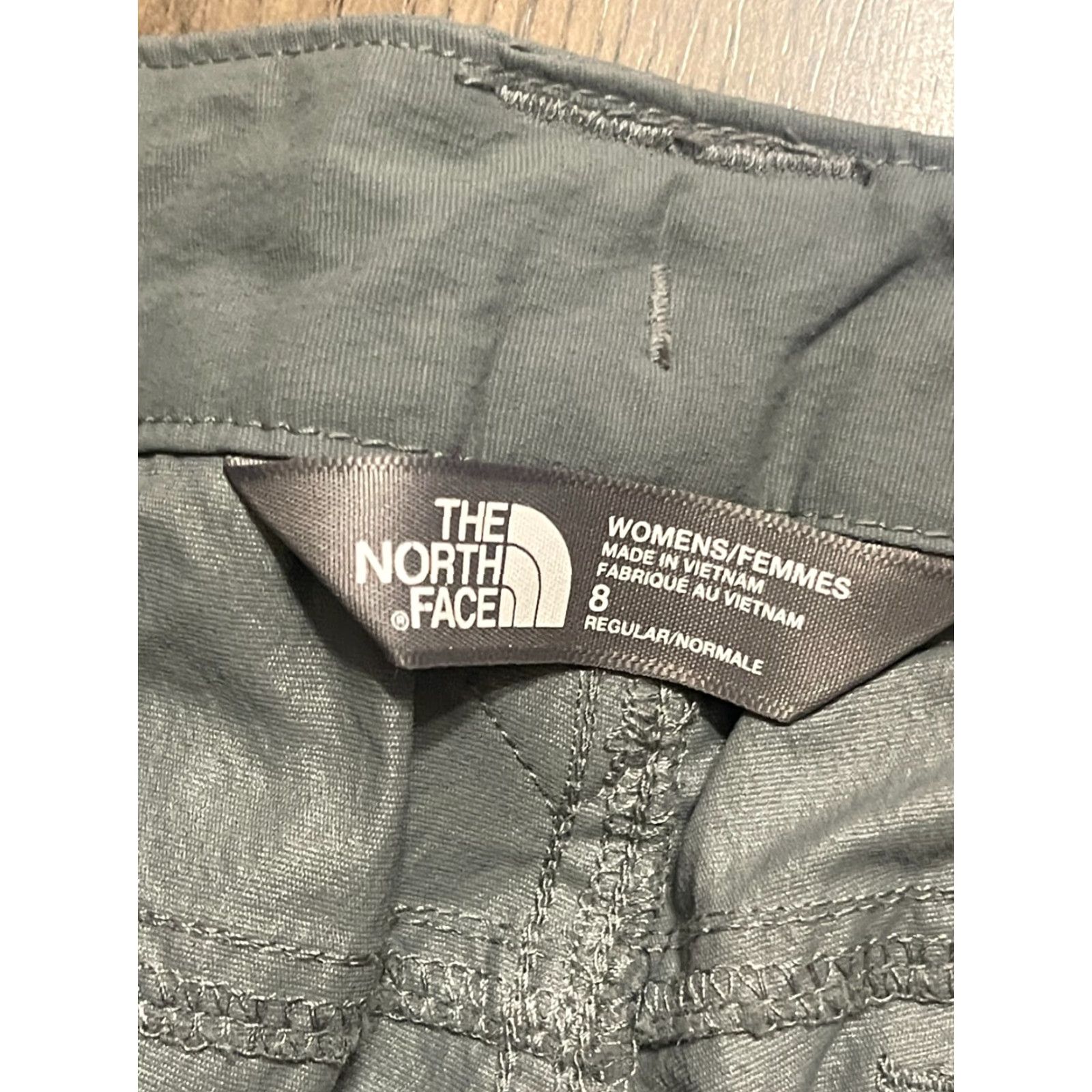 The North Face The North Face Pants Women's 8 Green Cargo Pants Straight Leg Pockets Casual Size 30" / US 8 / IT 44 - 7 Thumbnail