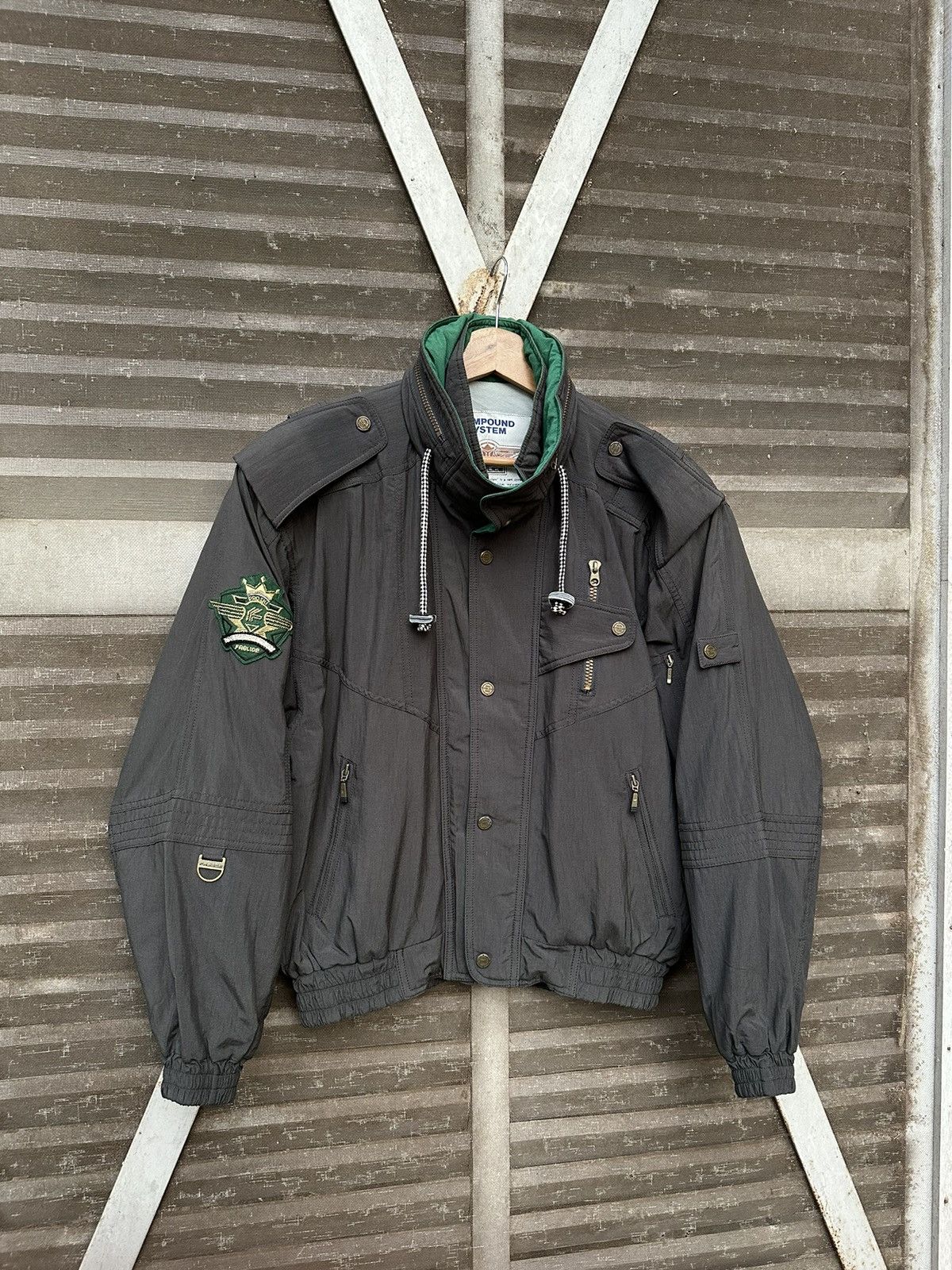 Vintage 🏂VINTAGE FABLICE RARE DESIGN SKI BOMBER JACKET Size US S / EU 44-46 / 1 - 5 Thumbnail