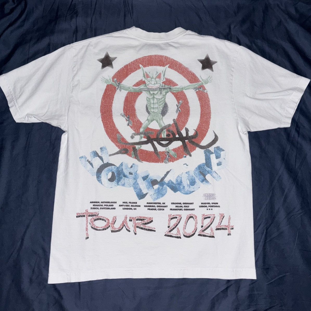 Travis Scott Travis Scott Utopia Circus Maximus 2023 Europe Tour Tee Size US L / EU 52-54 / 3 - 2 Thumbnail