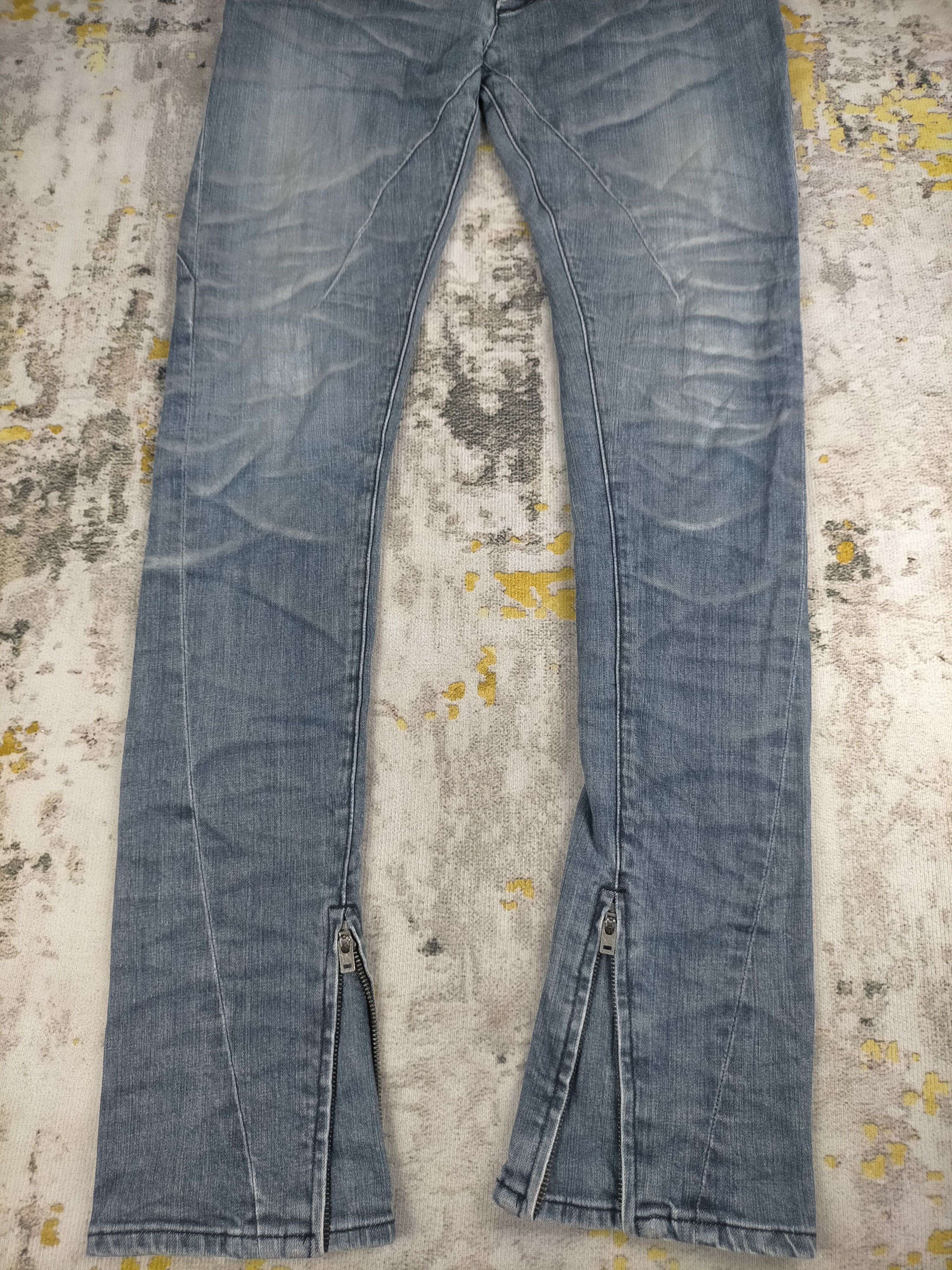 BUFFALO BOBS Vintage Johnny Wolf Japan Skinny Flare Jeans Size US 31 - 2 Thumbnail