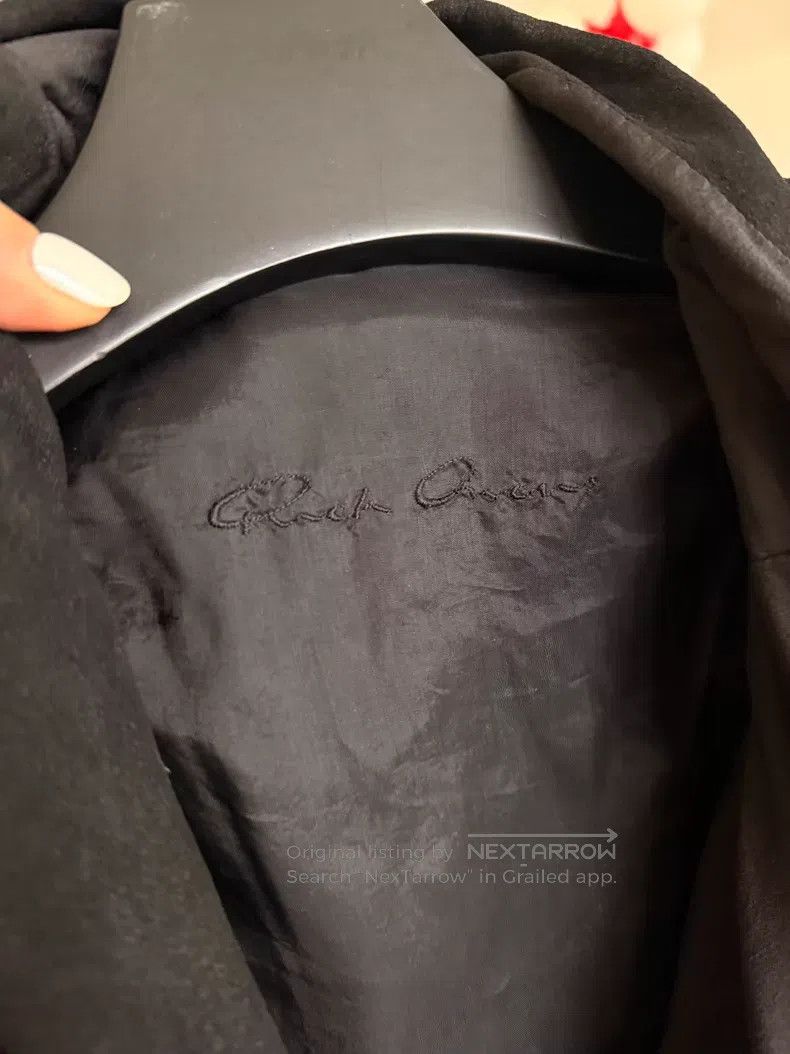 Rick Owens Rick Owens Suede lapel jacket Size US XXS / EU 40 - 2 Thumbnail
