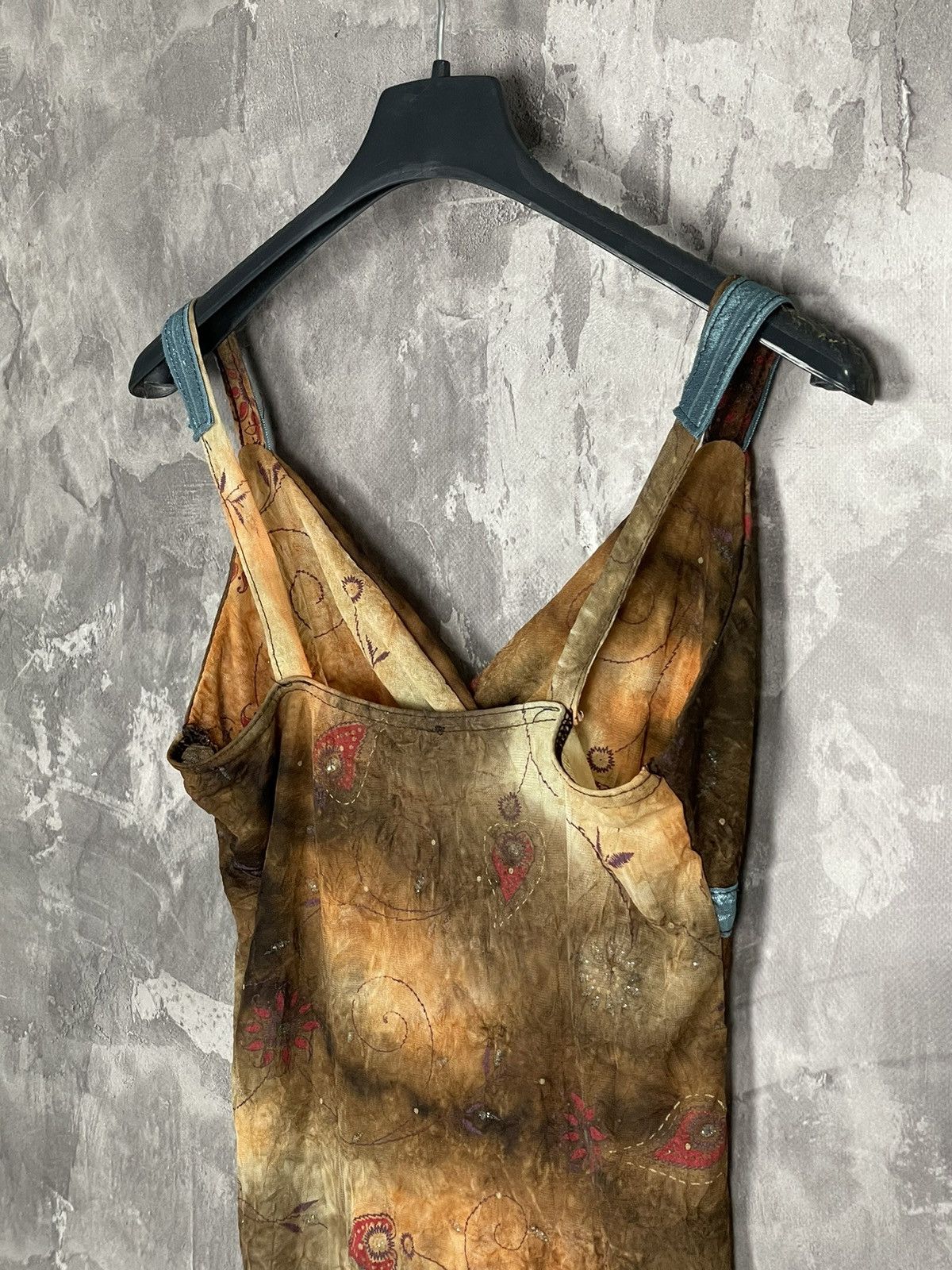 Japanese Brand × Vintage Mesh JPG Style Avant Garde Y2K Archival Tank Top Size S / US 4 / IT 40 - 8 Thumbnail