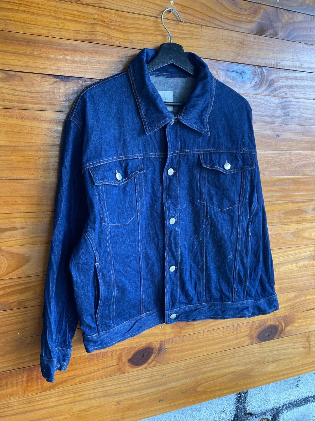 Japanese Brand Vintage Kochikame Denim Jacket Anime Embroidered Ryo-san Size US L / EU 52-54 / 3 - 4 Thumbnail