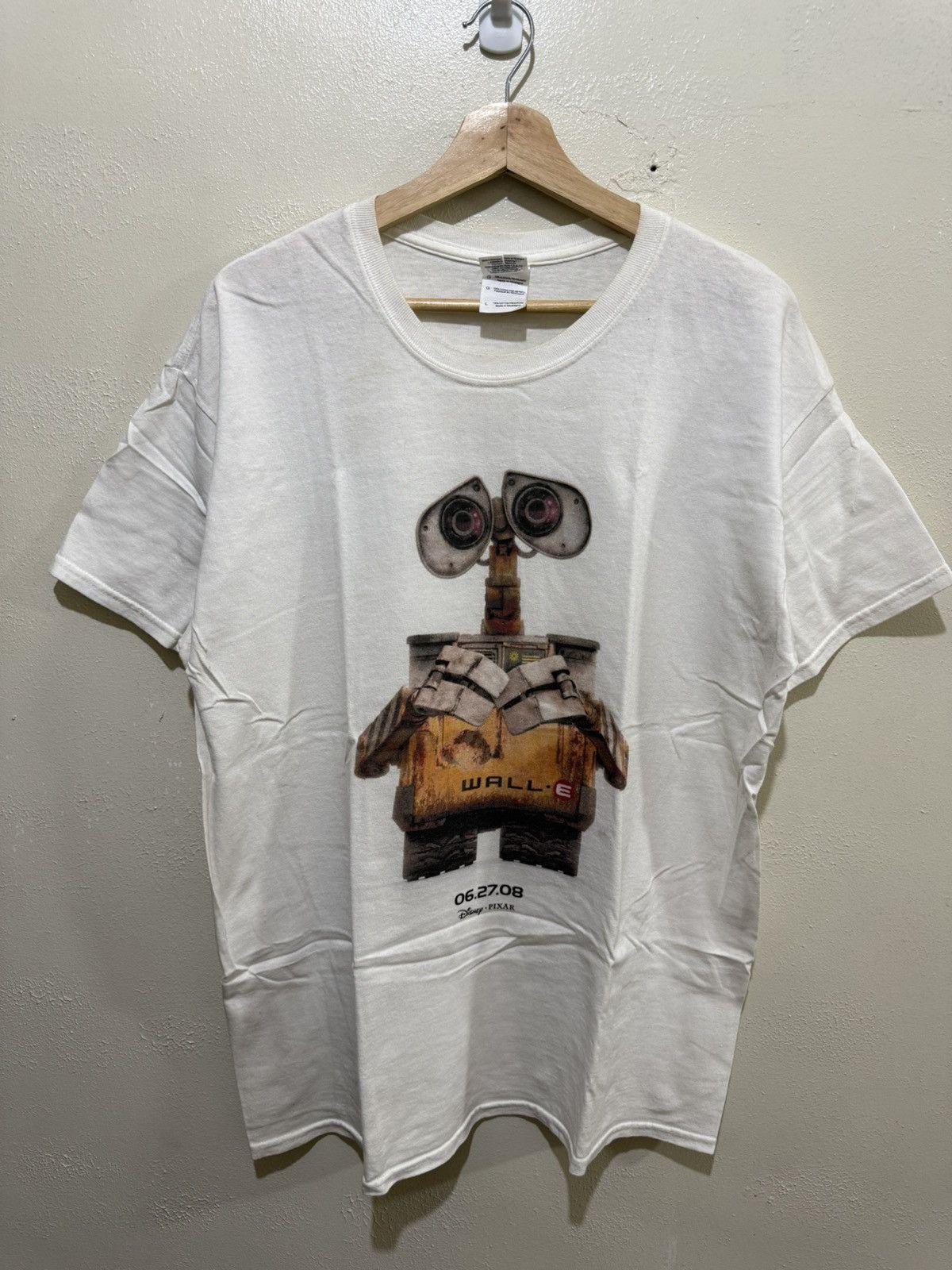 Disney Vintage Wall-E Solo Portrait Movie Tee Size US L / EU 52-54 / 3 - 1 Thumbnail