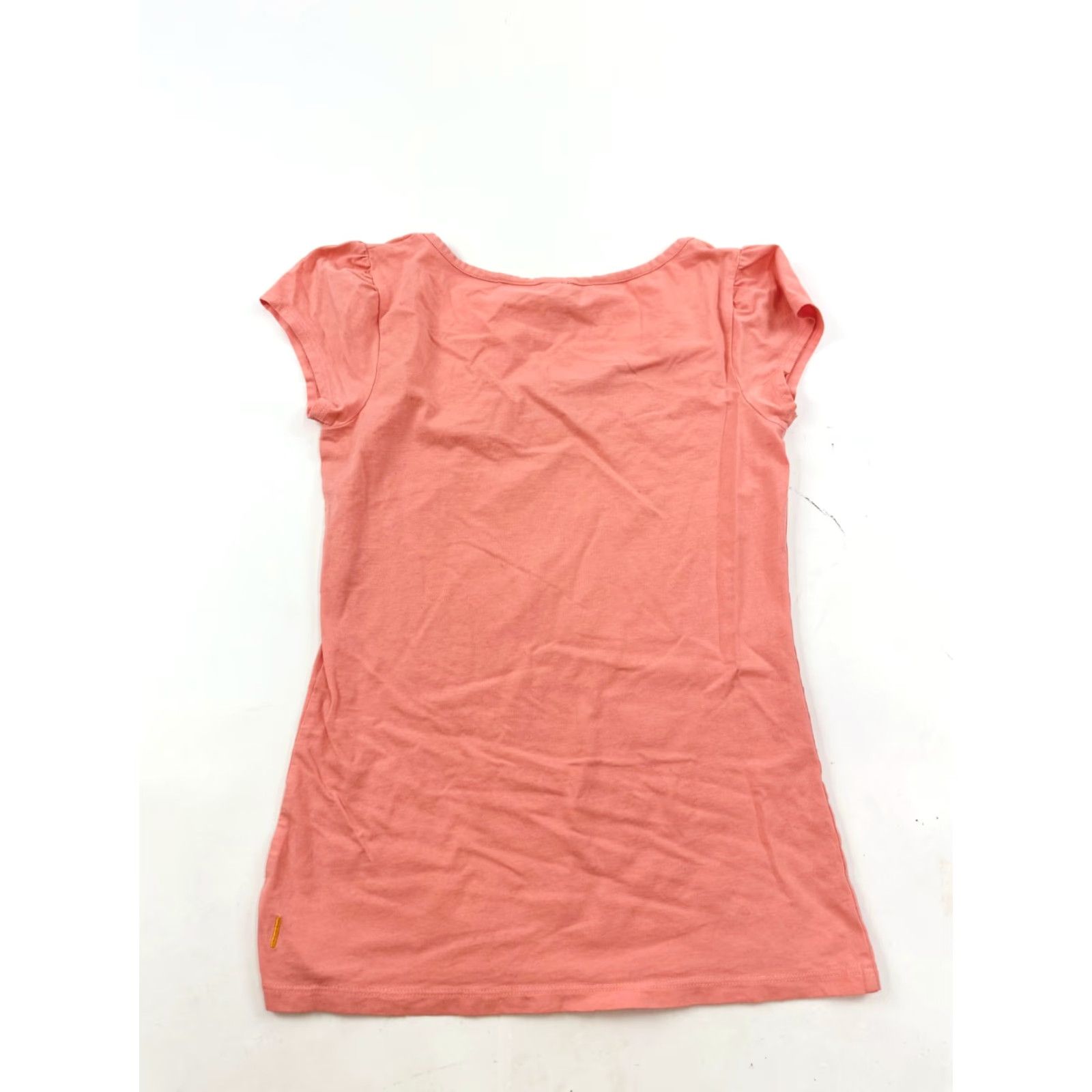 Vintage Lucy Shirt Womens Small Coral Embroidery Pima Cotton Short Sleeve Round Neck Tee Size S / US 4 / IT 40 - 2 Thumbnail