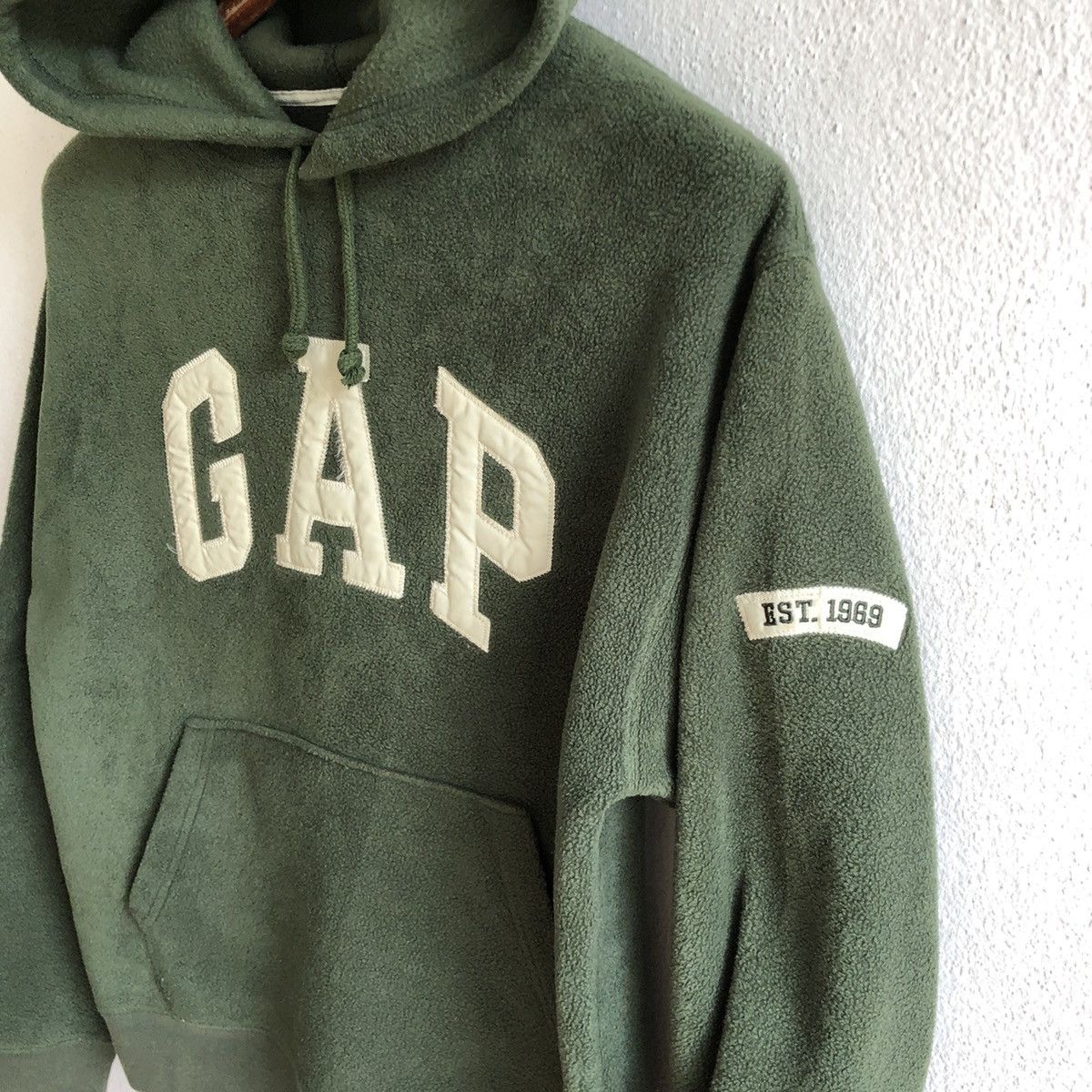 Gap GAP spellout logo fleece hoodie Size US XS / EU 42 / 0 - 4 Thumbnail
