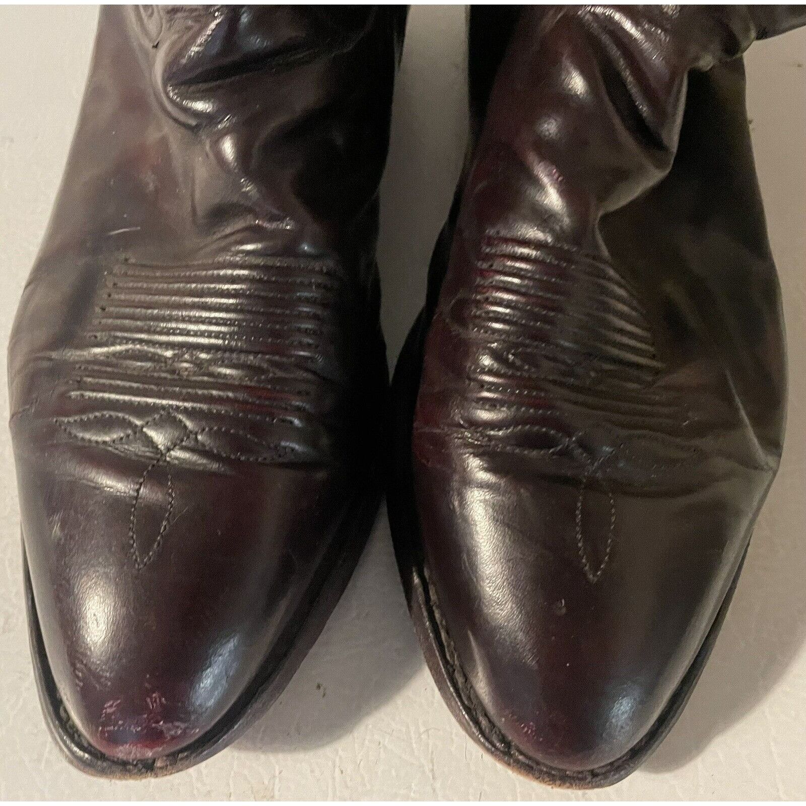 Tony Lama Tony Lama Men’s Vaquero Western Boots Size 9 1/2 EE Size US 9.5 / EU 42-43 - 3 Thumbnail