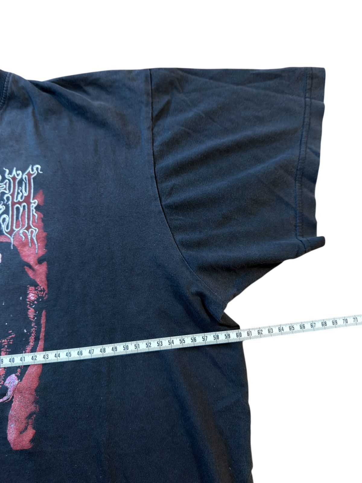 Band Tees 90s THRASHED VTG TEE CRADLE OF FILTH DISTRESSED METAL Size US XL / EU 56 / 4 - 5 Thumbnail