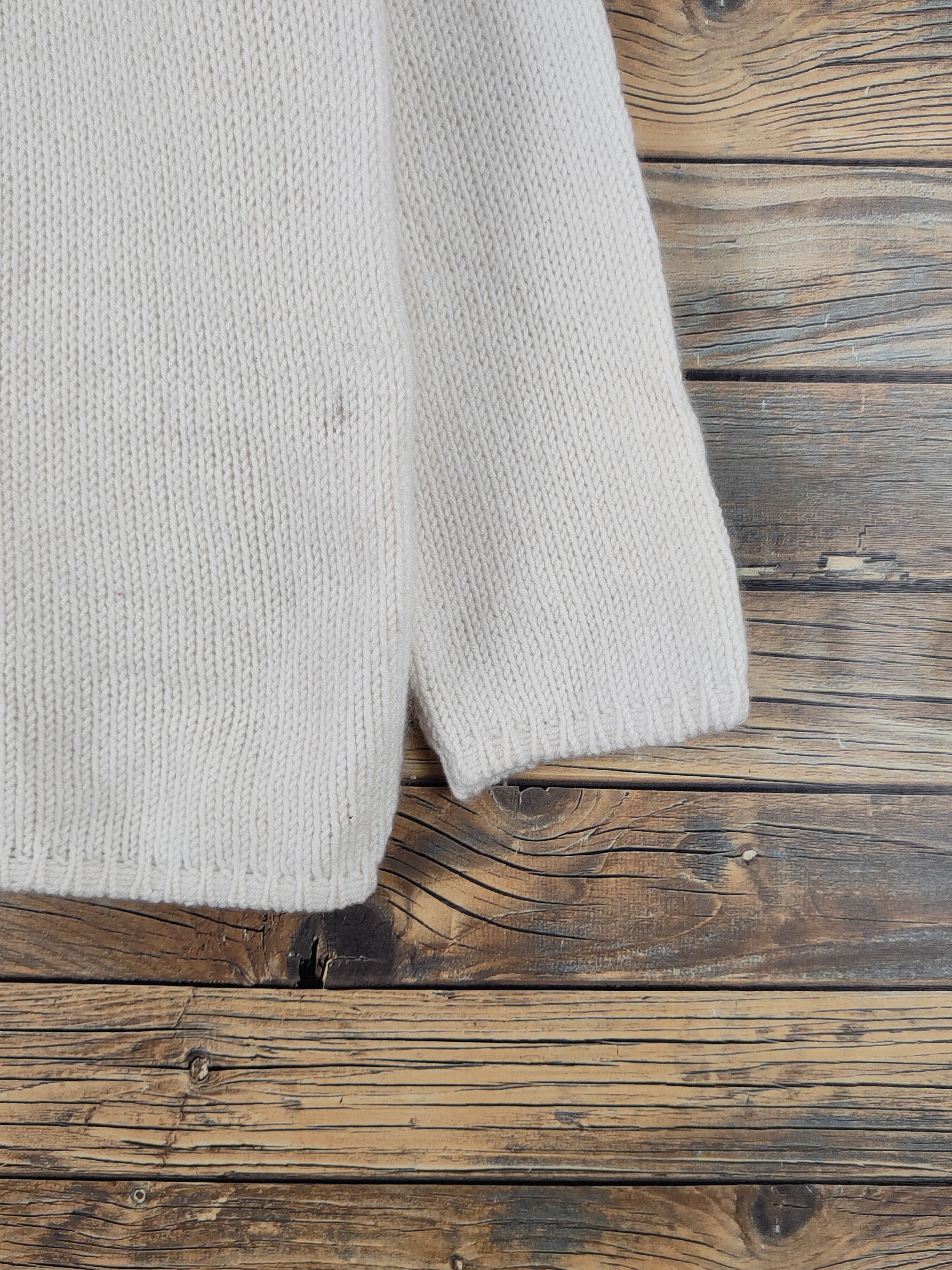 Vintage Ciridini made in italy Ivory Knitwear Sweatshirts #W1543 Size S / US 4 / IT 40 - 6 Thumbnail