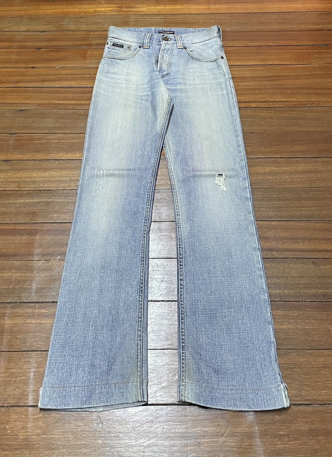 Dolce & Gabbana Rare Design Vintage Brand Dolce & Gabbana Cowboy Jeans 2000s Size US 31 - 1 Thumbnail