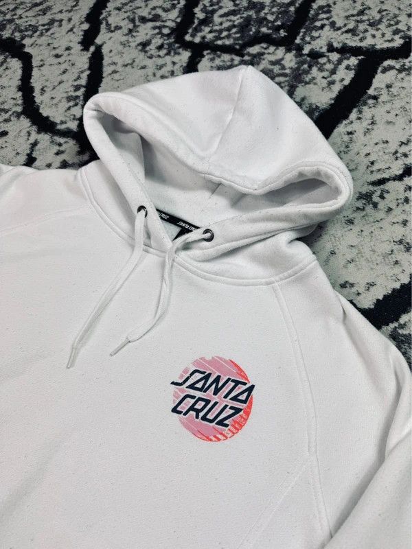Other Santa Cruz white pink S skate logo hoodie Size S / US 4 / IT 40 - 4 Thumbnail
