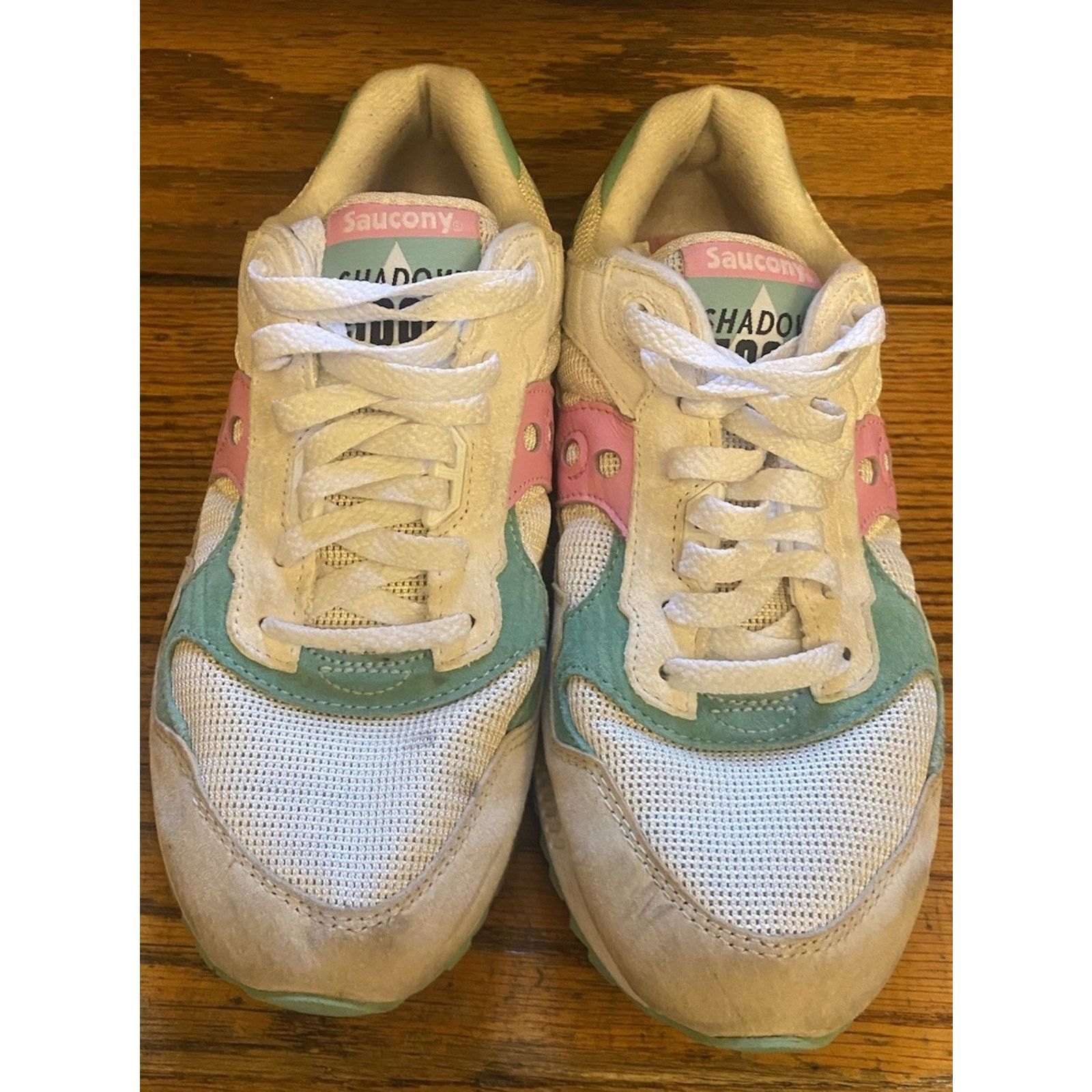 Saucony Saucony Shadow 5000 S70665-34 Beige Pink Teal Men's 6.5 Size US 6.5 / EU 39-40 - 2 Thumbnail