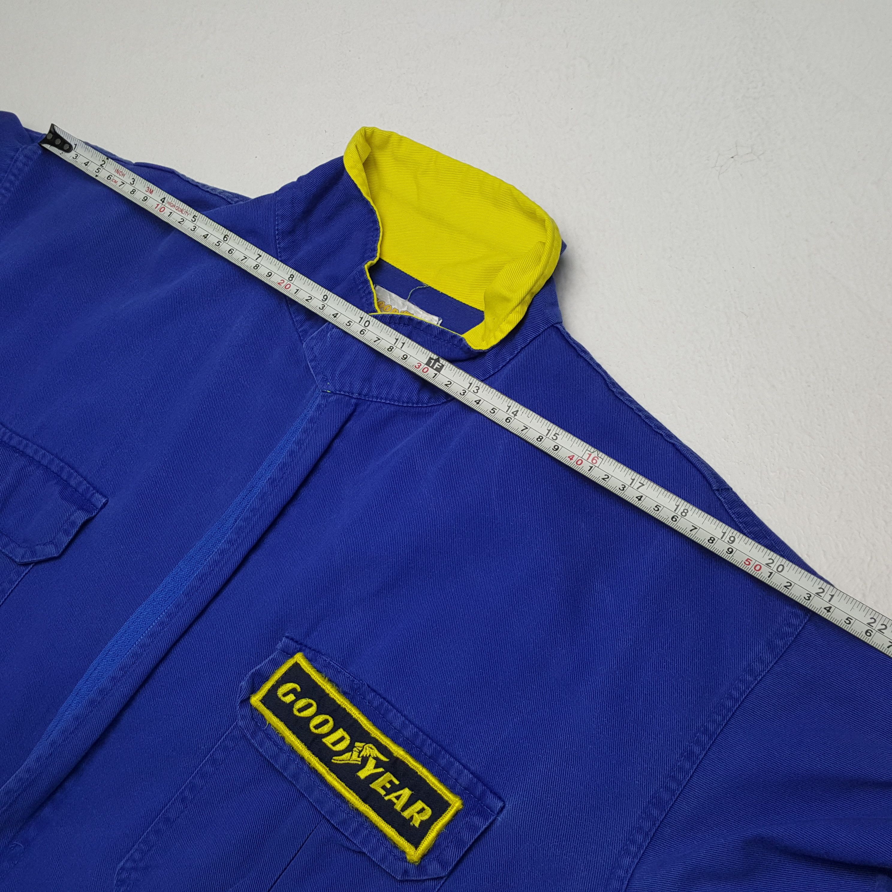 Japanese Brand × Vintage Vintage GOOD YEAR RACING Formula One Crew Coverall Jacket Size US XL / EU 56 / 4 - 9 Thumbnail
