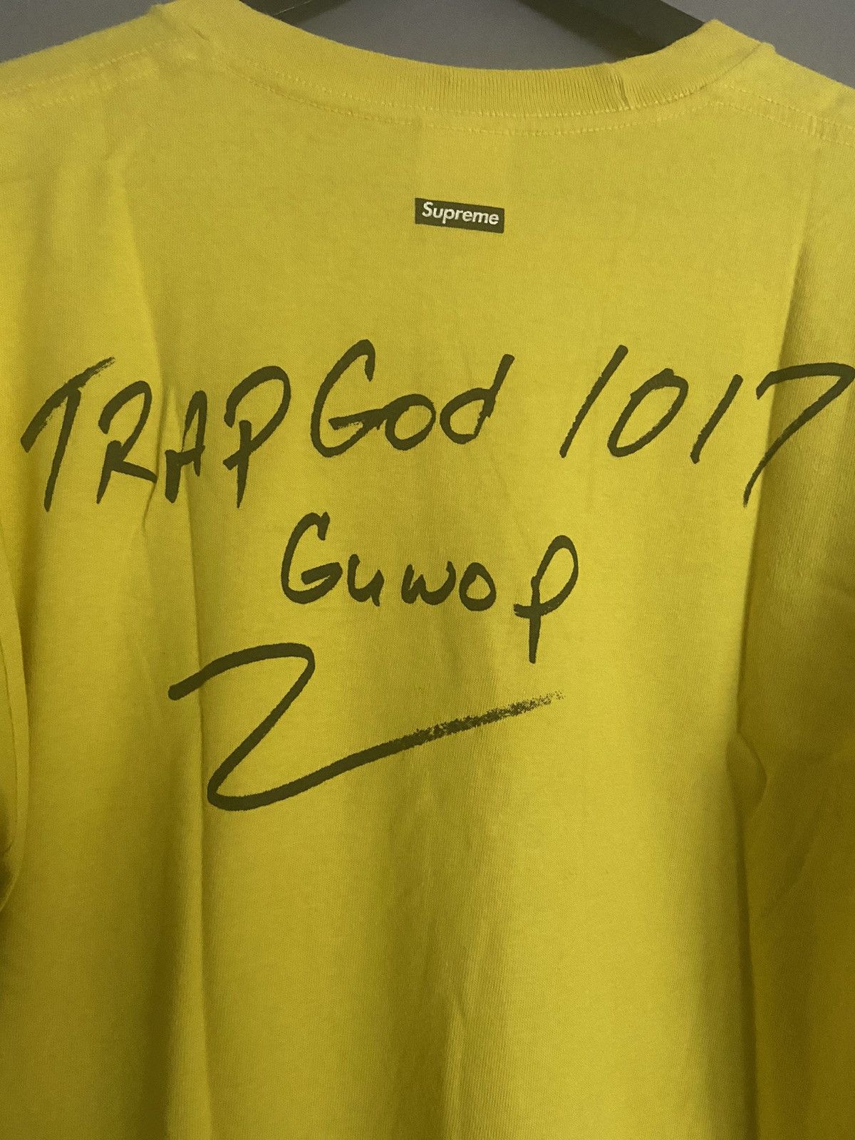 T shirt supreme x Gucci mane