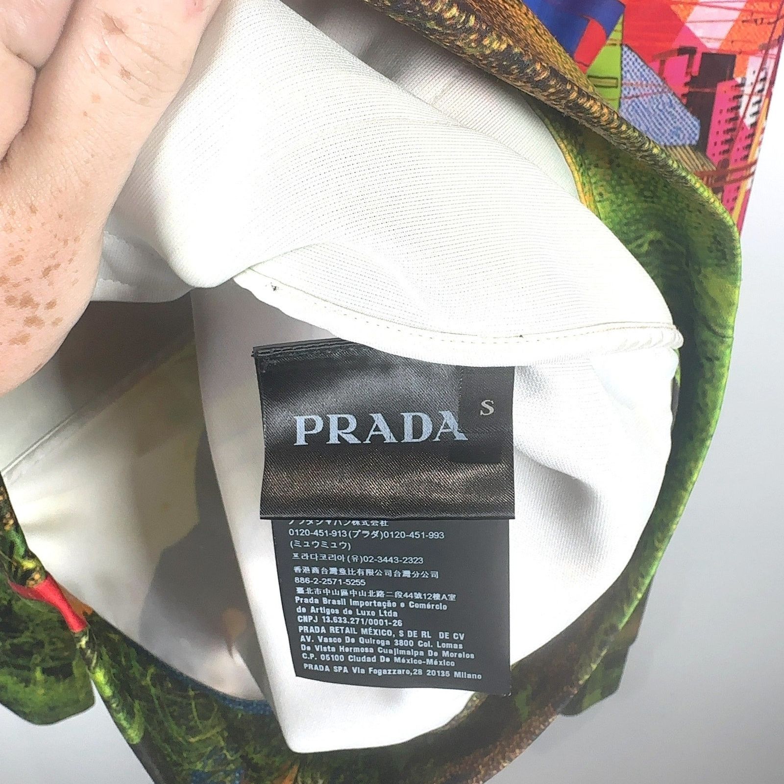 Prada Prada SS19 Psychedelic Zip Up Jacket Size US S / EU 44-46 / 1 - 9 Thumbnail
