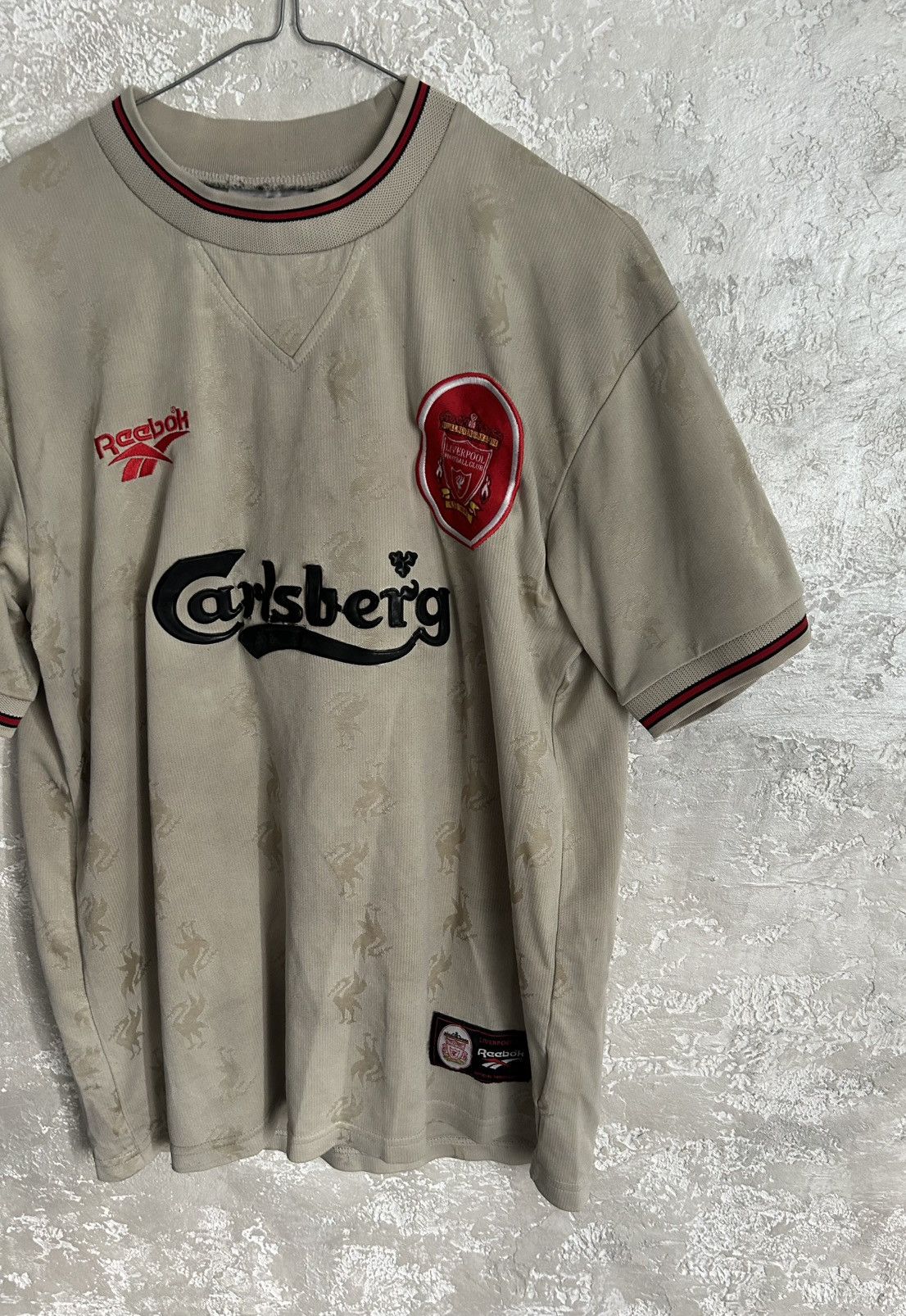 Reebok × Vintage Liverpool 1996-97 Reebok away football shirt jersey Size US M / EU 48-50 / 2 - 2 Thumbnail