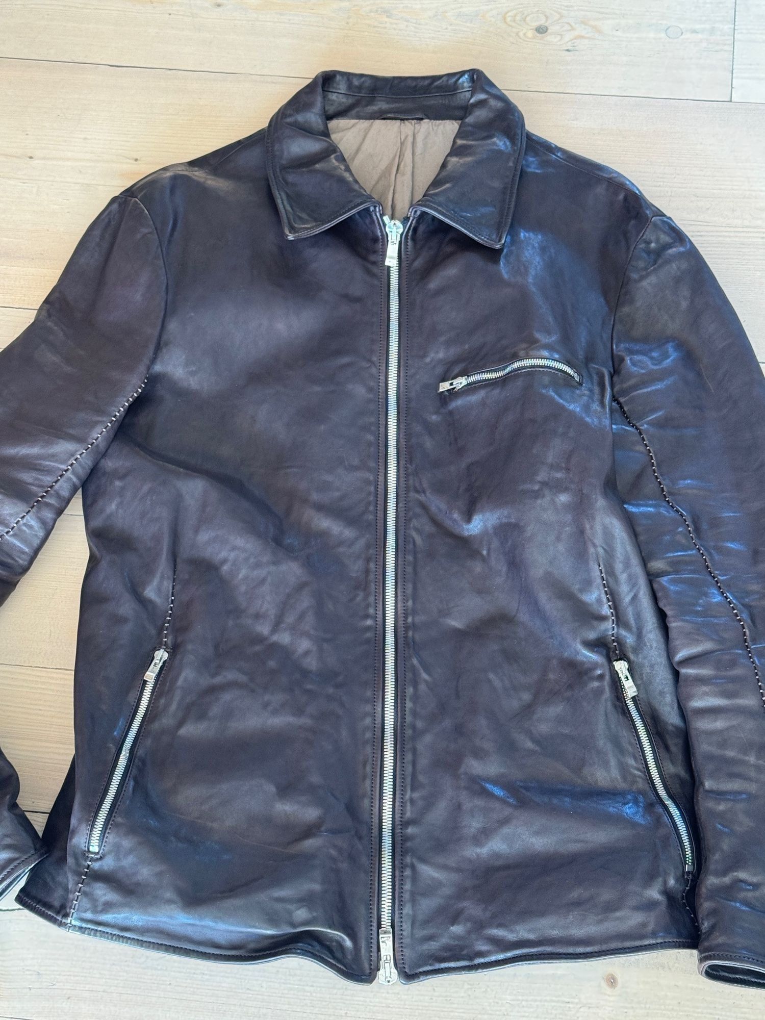 Incarnation INCARNATION Horse Leather Jacket Size US L / EU 52-54 / 3 - 2 Thumbnail