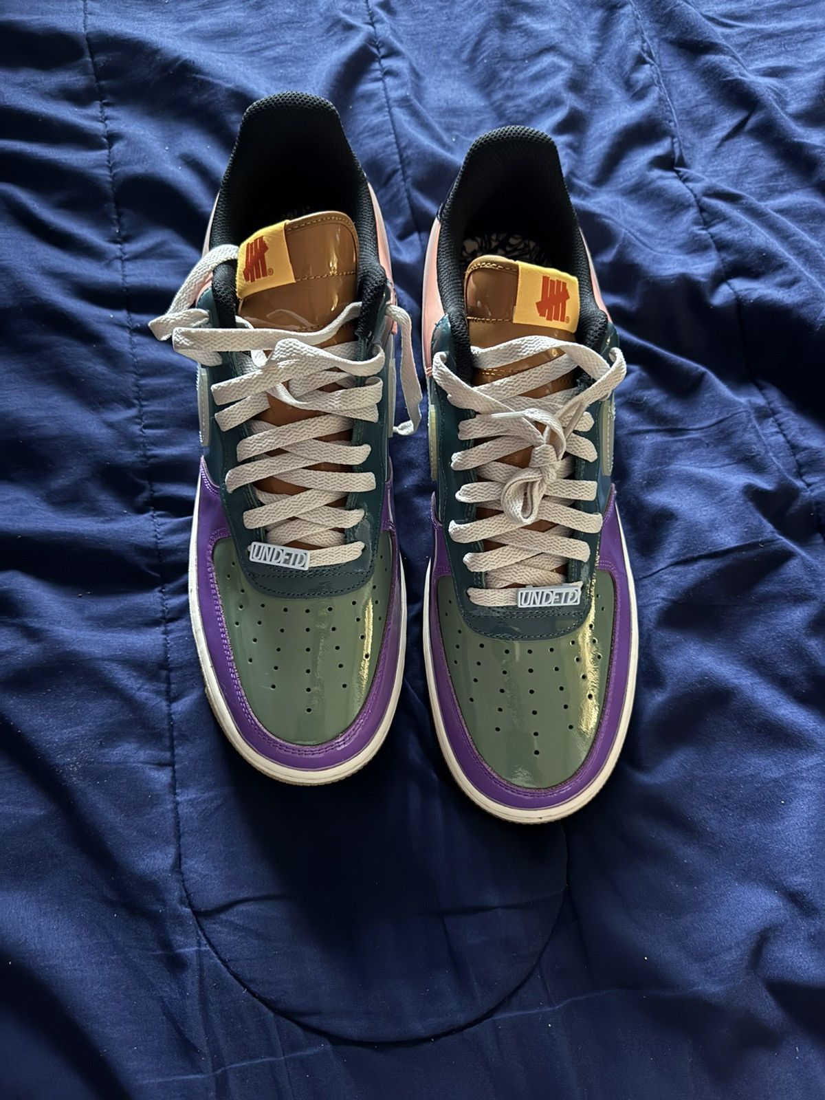 Nike × Undefeated Undefeated Multi-patent Wild Berry Size US 12 / EU 45 - 4 Thumbnail