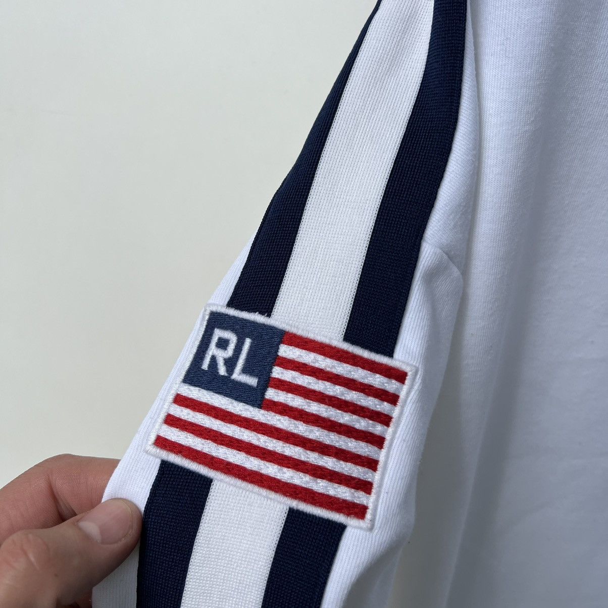 Polo Ralph Lauren × Ralph Lauren Polo Ralph Lauren 1/4 zip hoodie sweatshirt Size US L / EU 52-54 / 3 - 3 Thumbnail