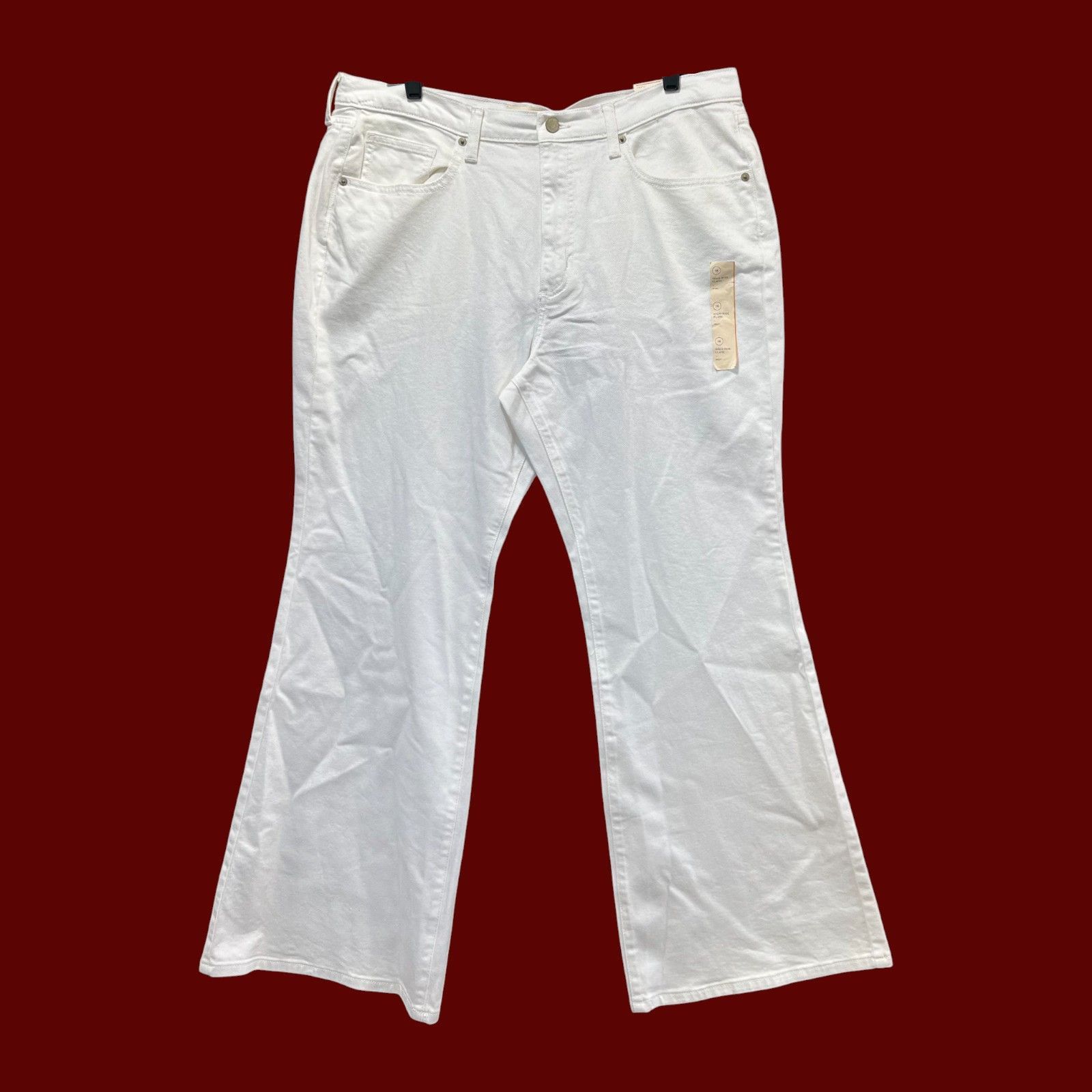 Other Universal Thread-Women's High Rise Flare Fitted Hip & Thigh Size 38" / US 16 / IT 52 - 1 Thumbnail