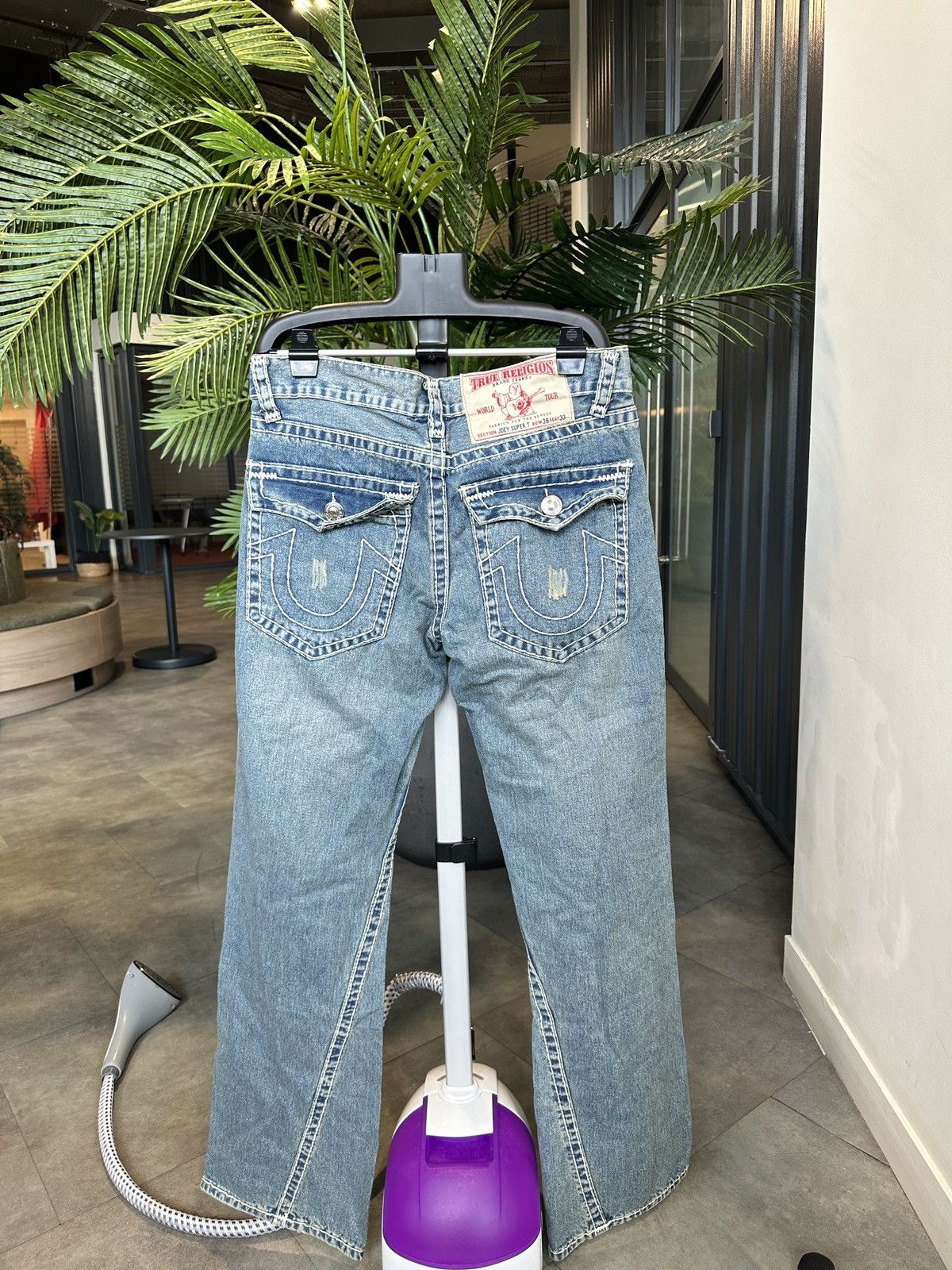 True Religion True Religion Bootcut Jeans Size US 35 - 1 Thumbnail