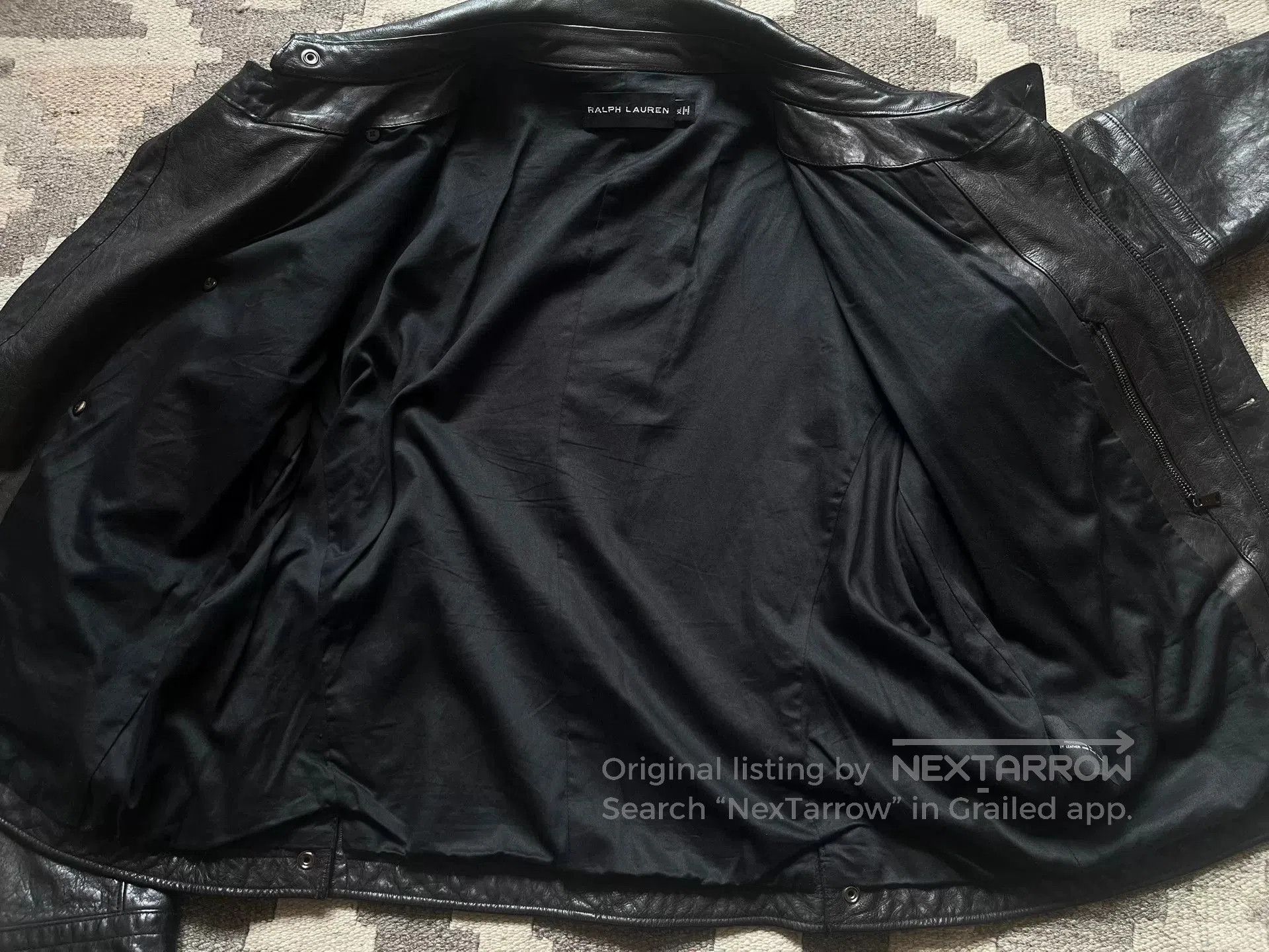 Ralph Lauren Black Label Ralph Lauren Black Label Leather Jacket. Size US XL / EU 56 / 4 - 7 Thumbnail