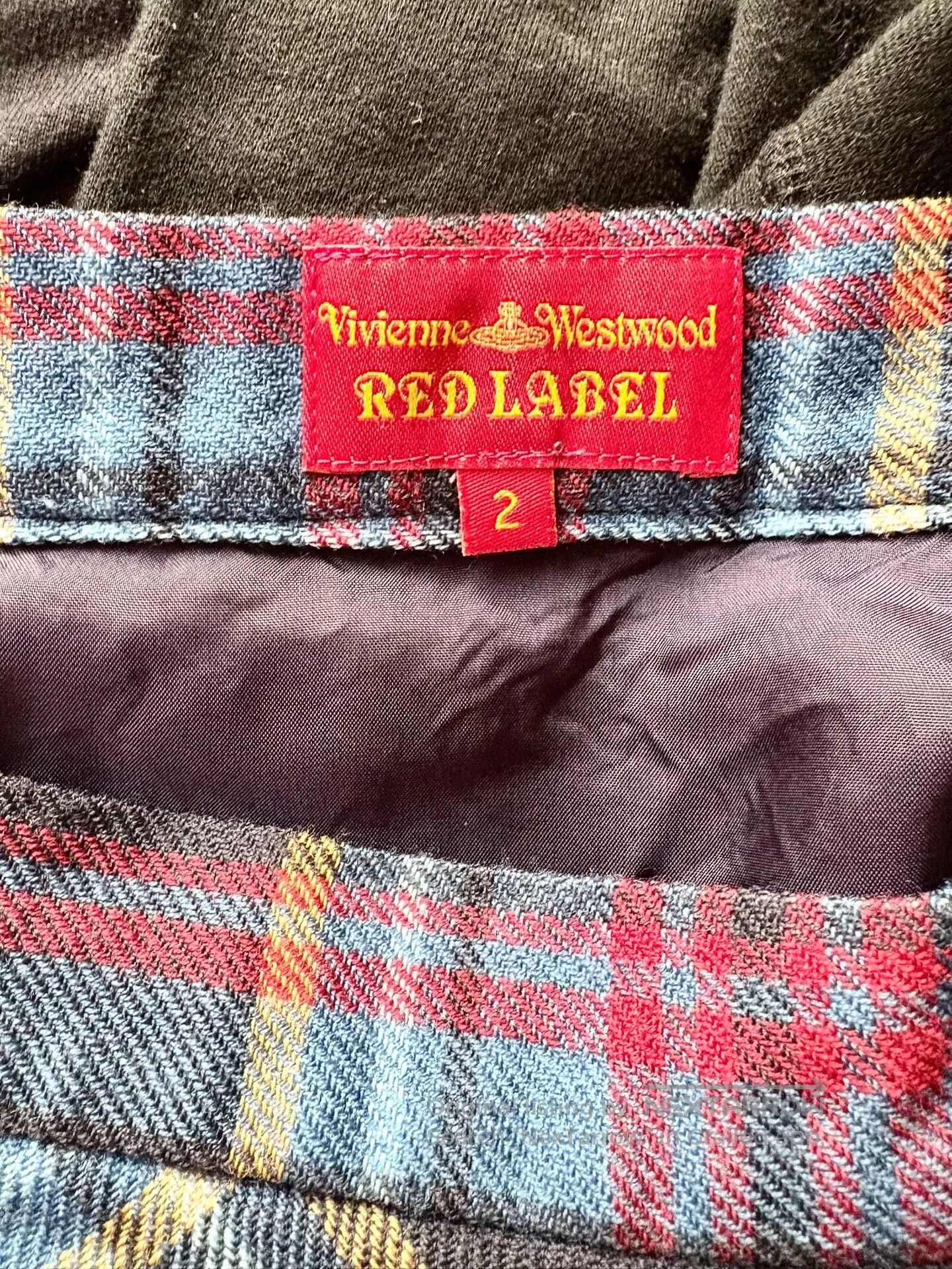 Vivienne Westwood Vivienne Westwood Plaid Skirt Red Label. Size 25" / US 0 / IT 36 - 5 Thumbnail