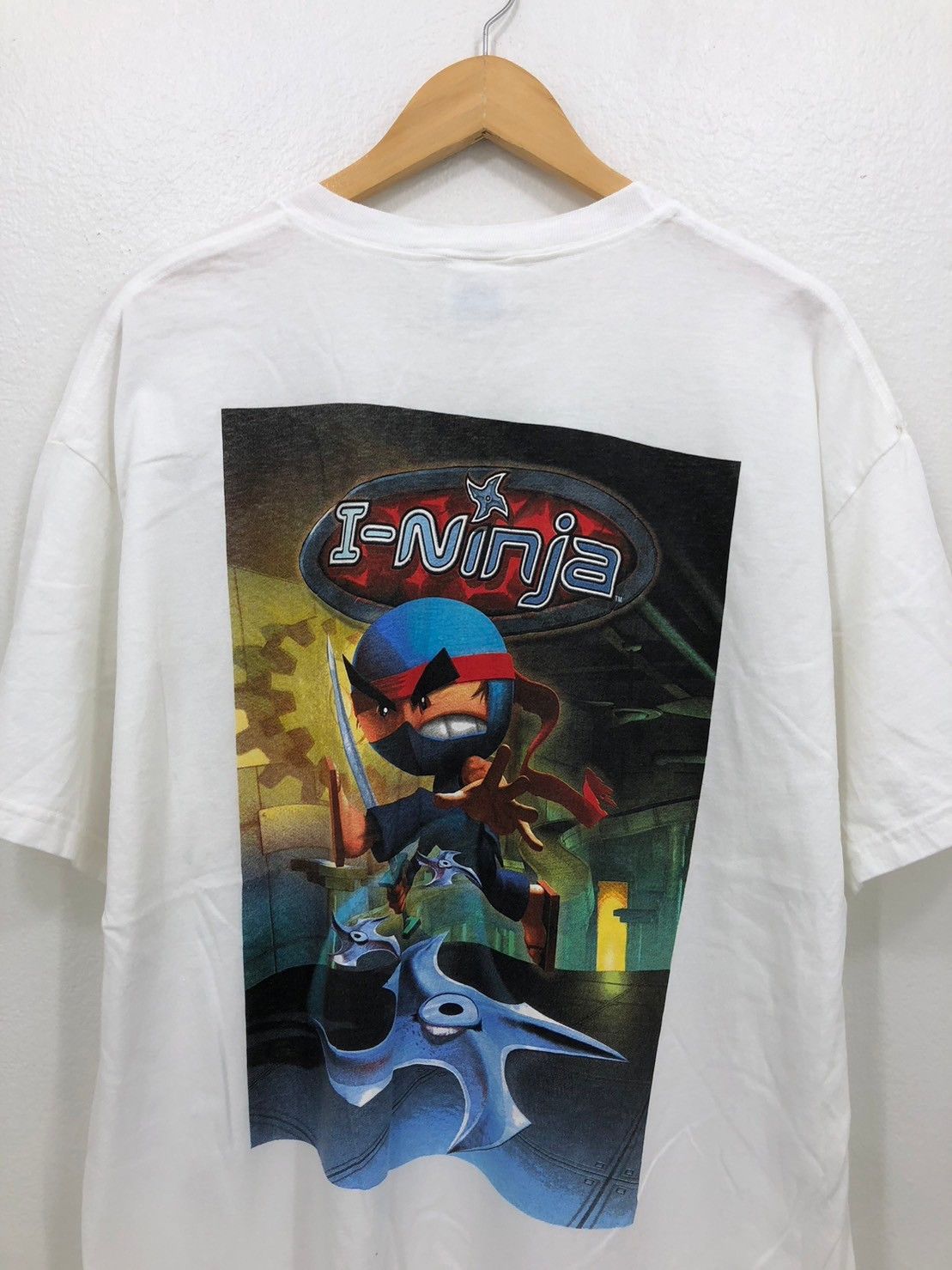 Vintage Vintage 00's Namco I-Ninja GameCube PS2 Xbox Shirt BN Size US XL / EU 56 / 4 - 1 Thumbnail