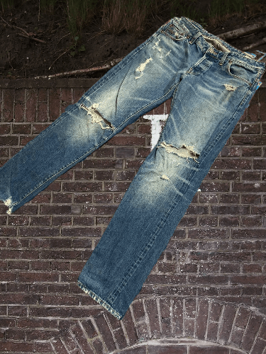 G-Star × Vintage Vintage G-Star Raw Distressed Tapered Jeans G-star 96 Y2K Size US 32 / EU 48 - 1 Thumbnail