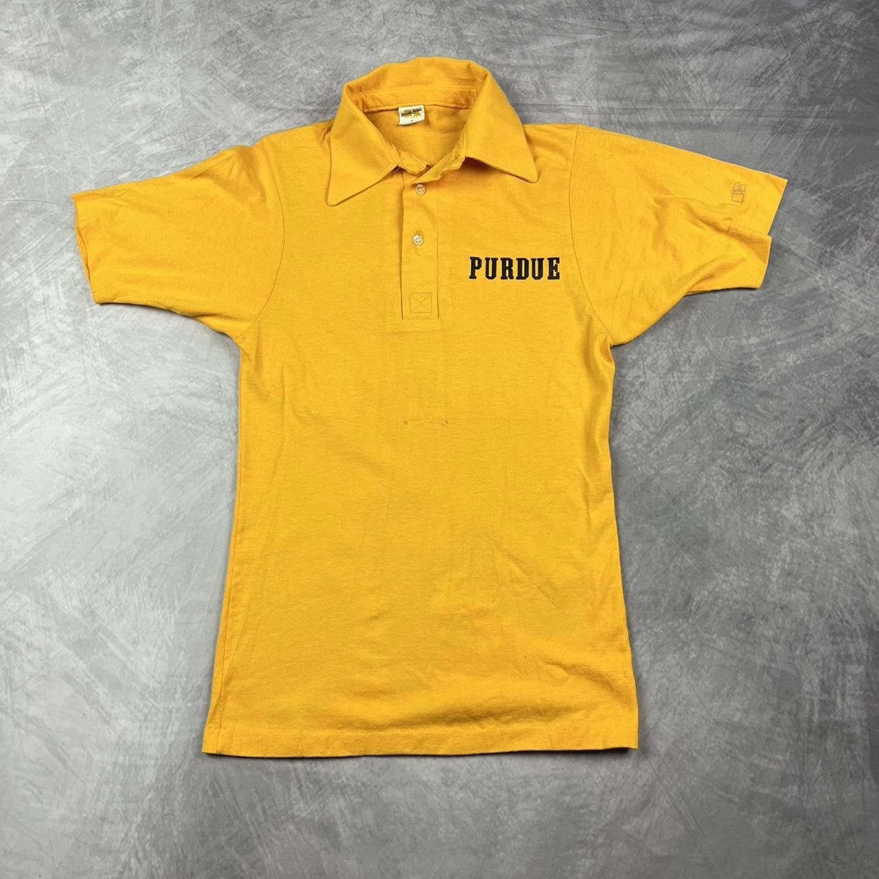 Russell Athletic Vintage 70’s Purdue polo Size US S / EU 44-46 / 1 - 1 Thumbnail