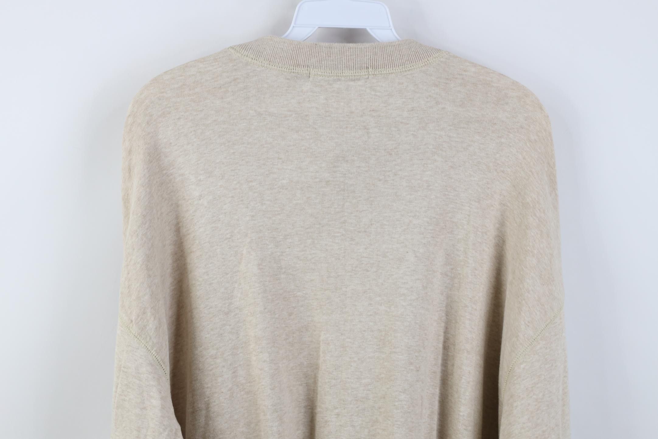 Nautica Vintage 90s Nautica Ribbed Knit Long Sleeve Henley T-Shirt Size US XL / EU 56 / 4 - 12 Thumbnail
