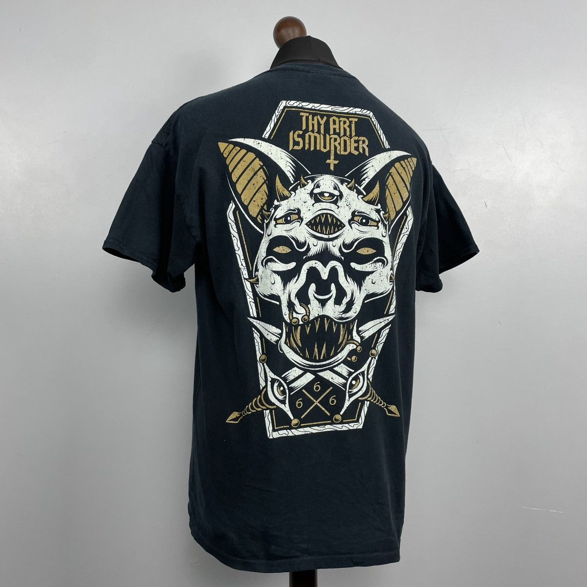 Vintage Vintage Thy Art Is Murder rock T-shirt y2k Size US L / EU 52-54 / 3 - 1 Thumbnail