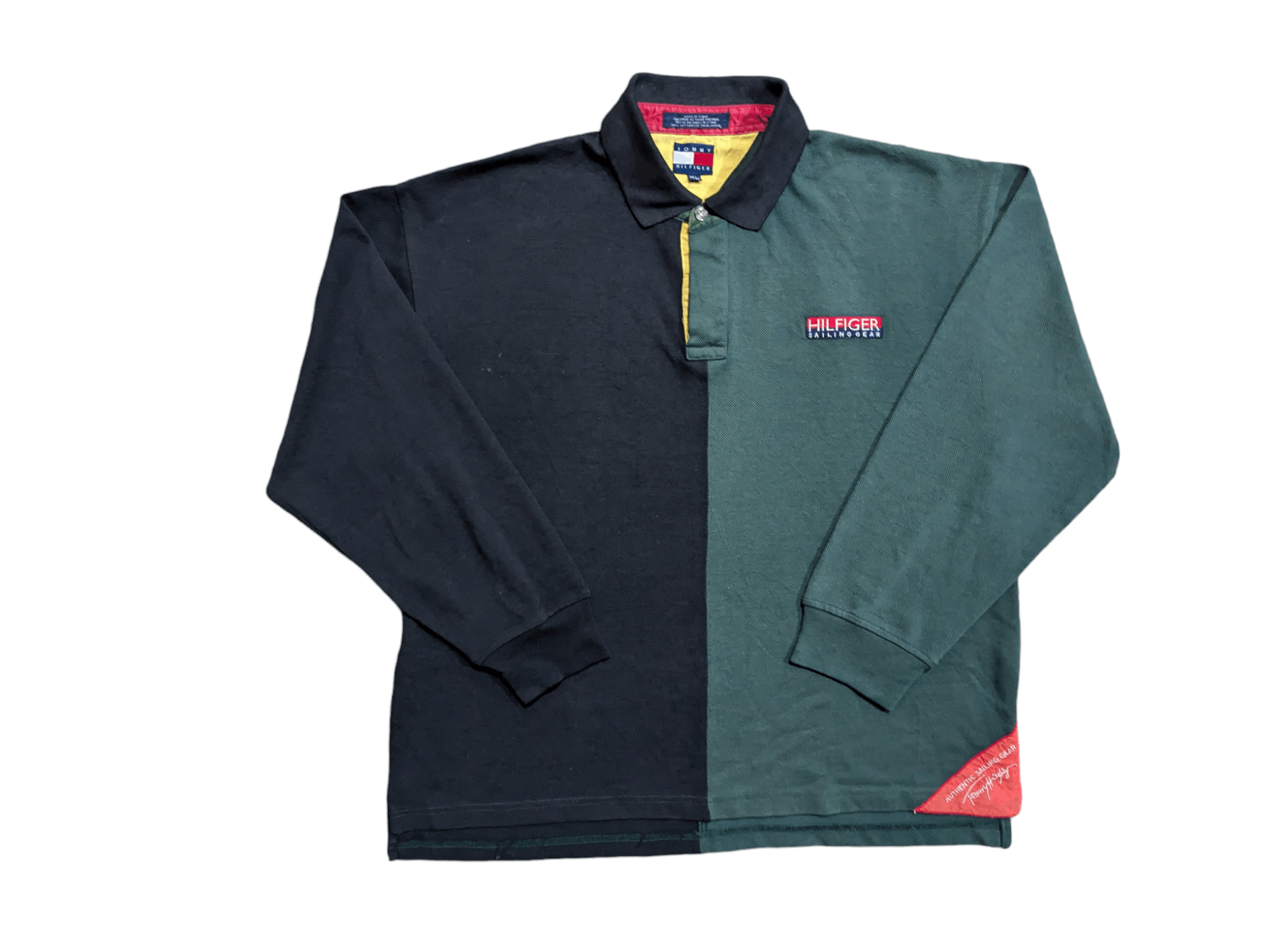 Tommy Hilfiger Vintage tommy hilfiger sailing gear polo shirt Size US M / EU 48-50 / 2 - 1 Thumbnail