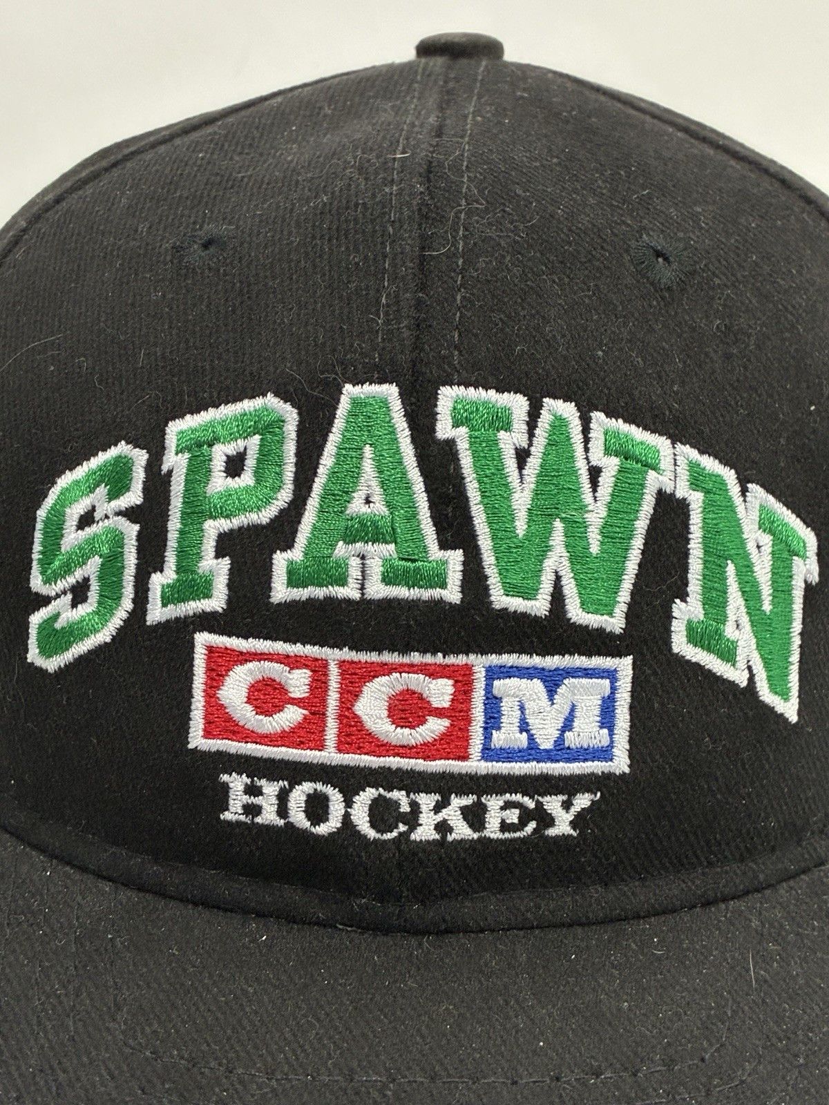 Ccm Vintage Deadstock Spawn CCM Todd McFarlane Hat Cap Snapback Size ONE SIZE - 2 Thumbnail