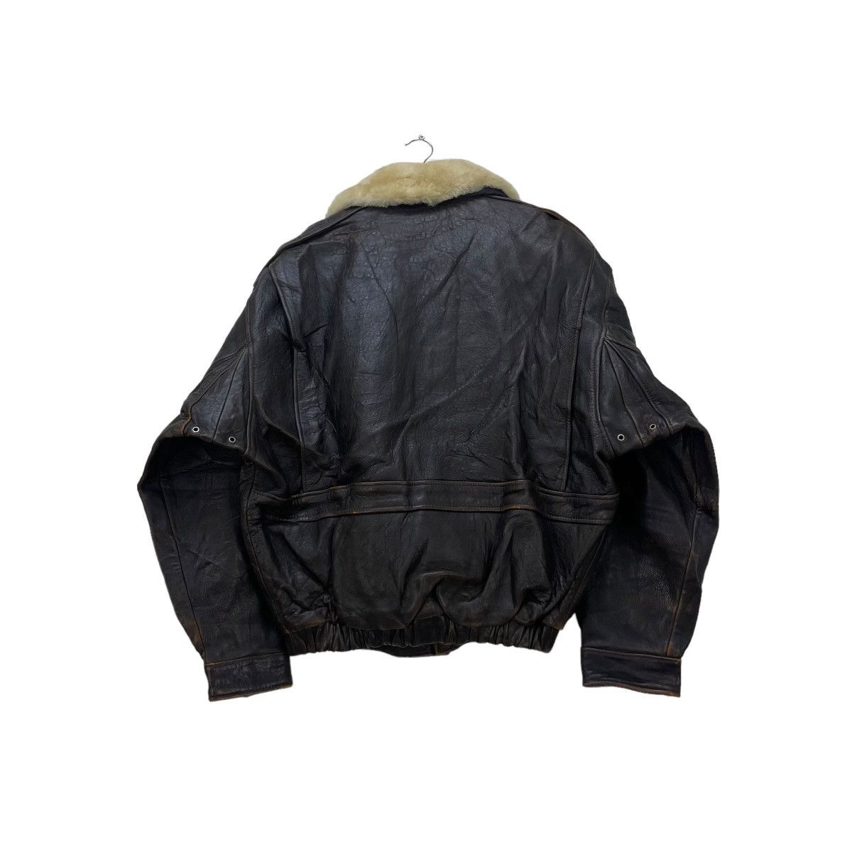 Aviator Nation 💥Vintage 80 Dog Fight A2 Leather Jacket Size US M / EU 48-50 / 2 - 3 Thumbnail