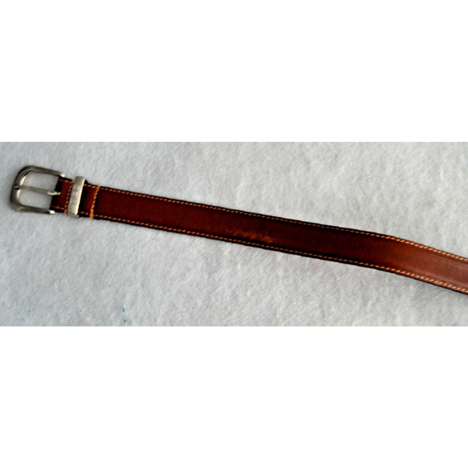 Nautica Nautica Belt Men Reversible Leather Buckle 38 Brown Dress Belt Regular Size 38 Mens Size 38 - 6 Thumbnail