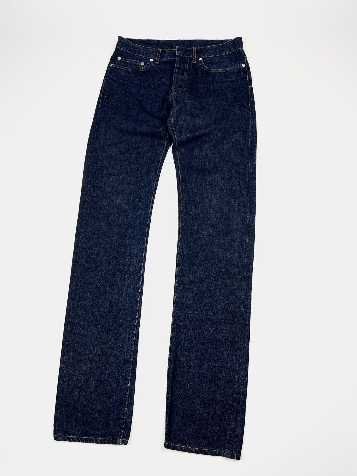 Christian Dior Monsieur × Vintage Rare Luxury Christian Dior Jeans Navy Denim Pants vintage Size US 30 / EU 46 - 4 Thumbnail