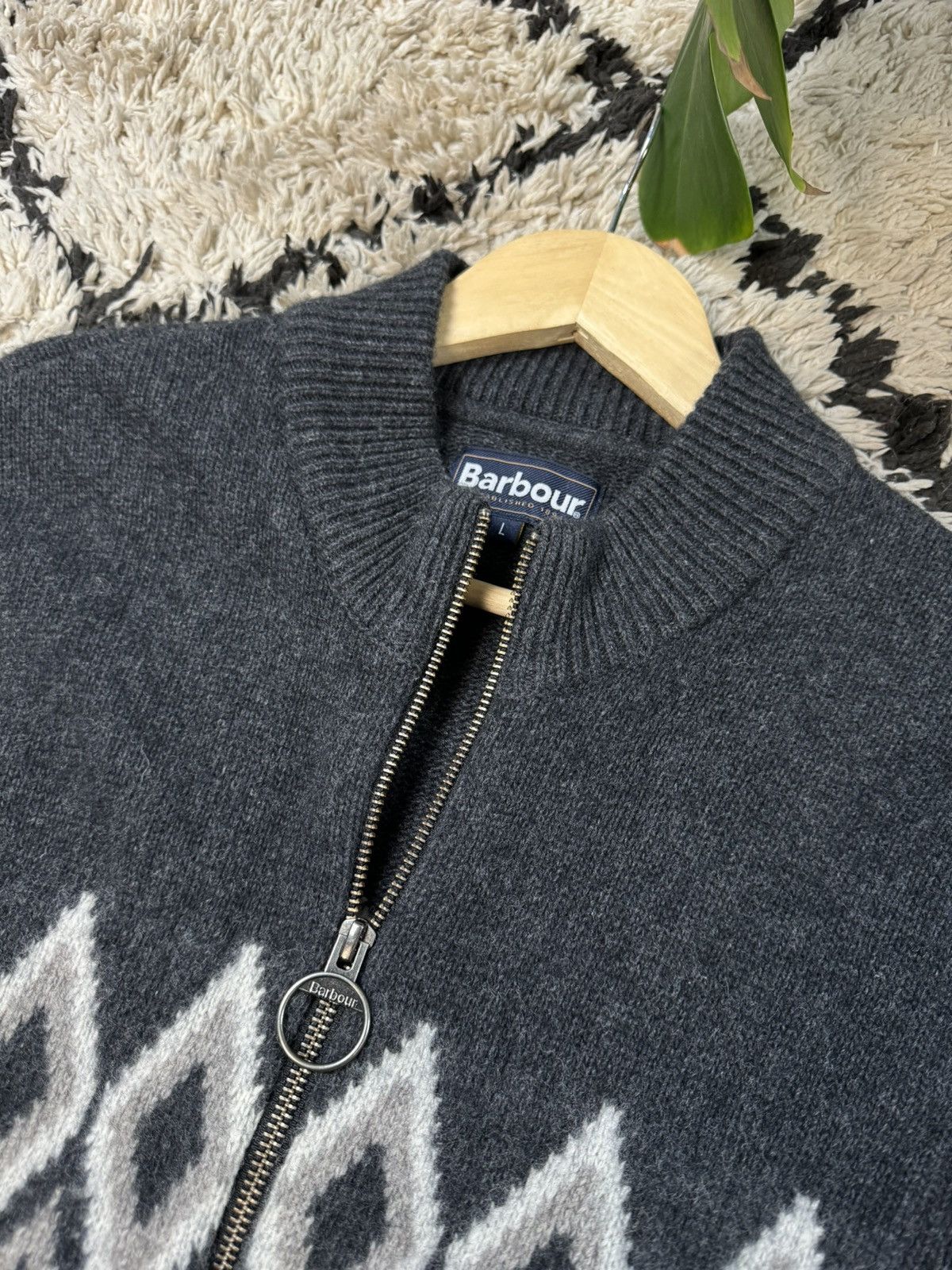 Barbour × Vintage Barbour sweater Size US L / EU 52-54 / 3 - 5 Thumbnail
