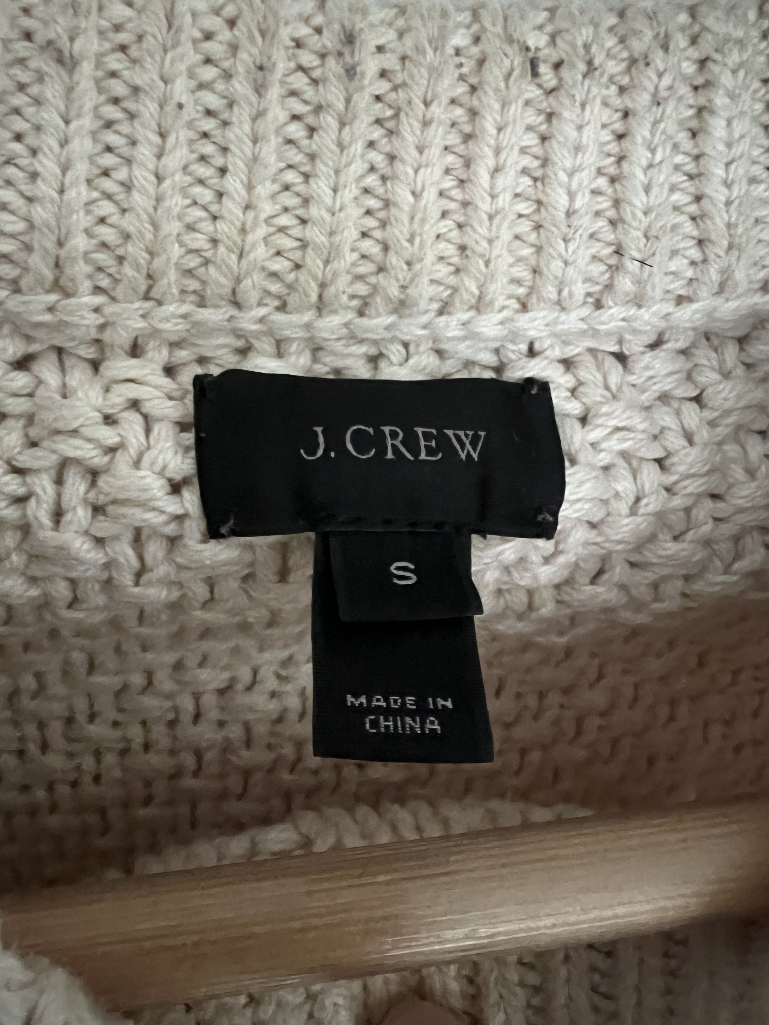 J.Crew Cotton Cable-knit Sweater Size US S / EU 44-46 / 1 - 3 Thumbnail