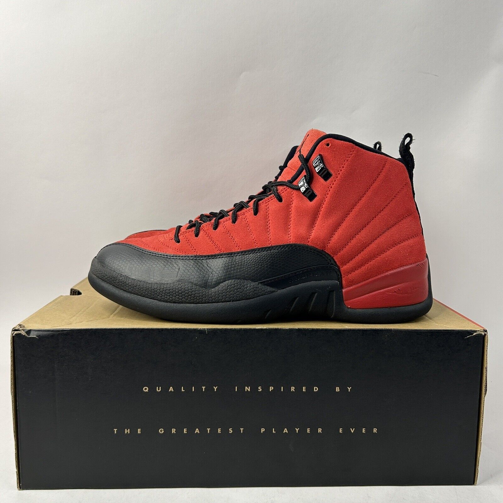 Nike Nike Shoes Air Jordan 12 Retro “Reverse Flu Game” 2024 Size US 12 / EU 45 - 7 Thumbnail