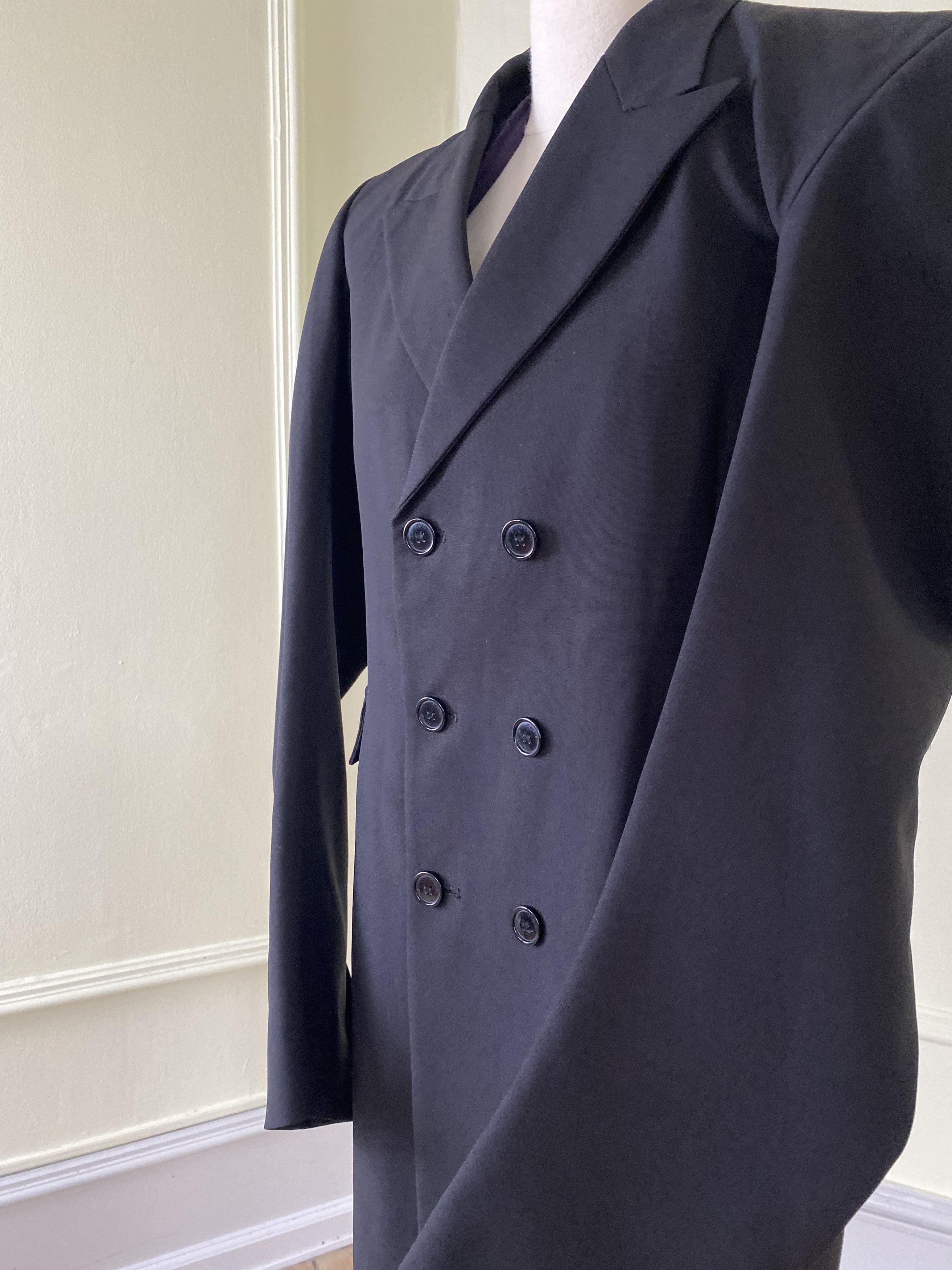 Vetements SS16 Vetements womans Oversized Runway Coat black Size M / US 6-8 / IT 42-44 - 9 Thumbnail