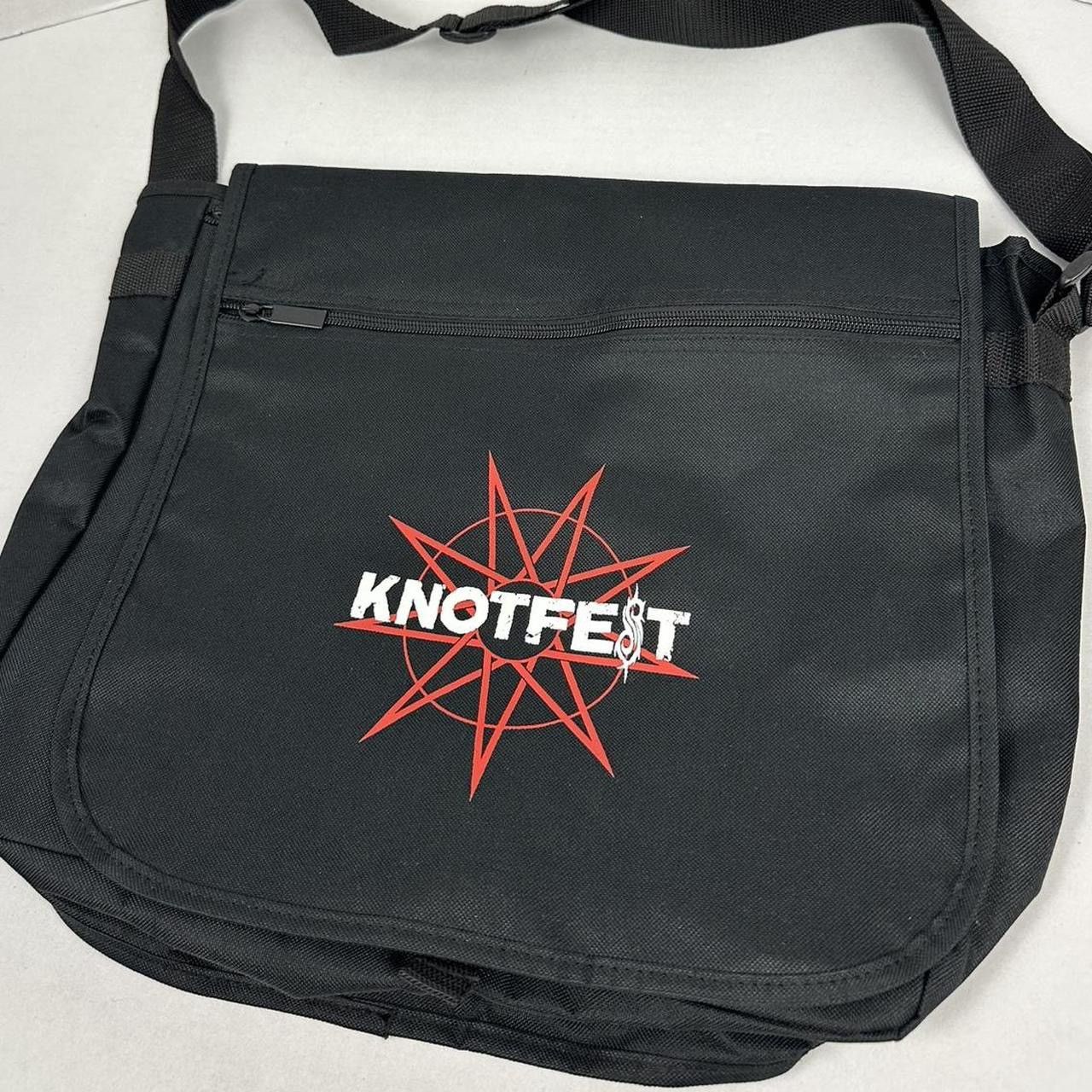 Slipknot Slipknot VIP Knotfest Messenger Bag Crossbody Korn Numetal Size ONE SIZE - 7 Thumbnail