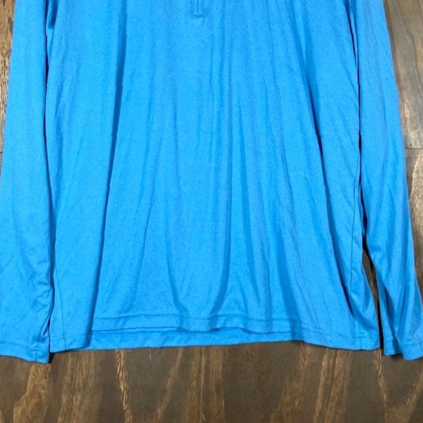 TravisMathew Travis Mathew Mens Shirt Blue 1/2 Zip Long Sleeve Pullover XL White? Size US XL / EU 56 / 4 - 3 Thumbnail