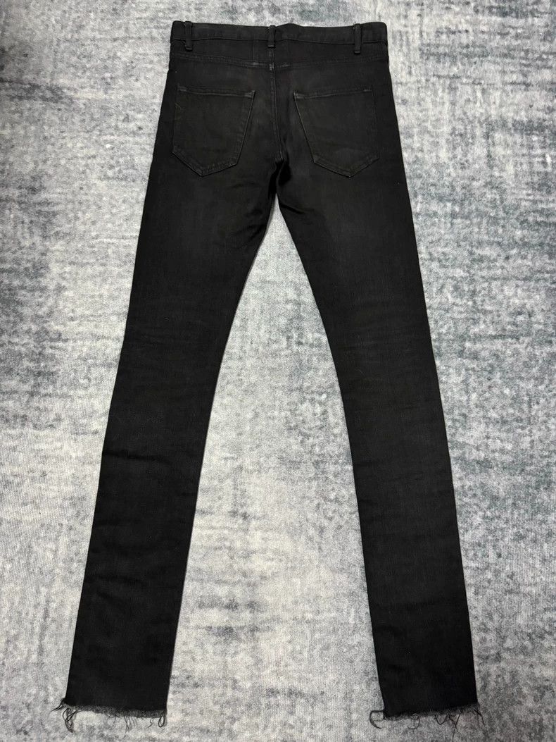 Saint Laurent Paris Saint Laurent Paris 15ss Show Denim Jeans with Destroyed F Size US 28 / EU 44 - 2 Thumbnail